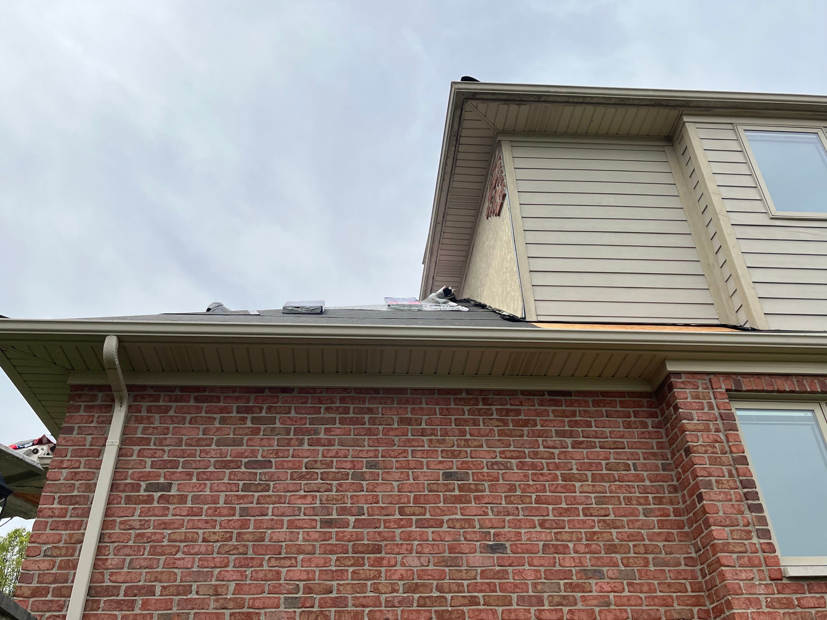 Residential Roofing Installation using GAF Timberline HDZ Weathered Wood by Nitro Roofing and Construction