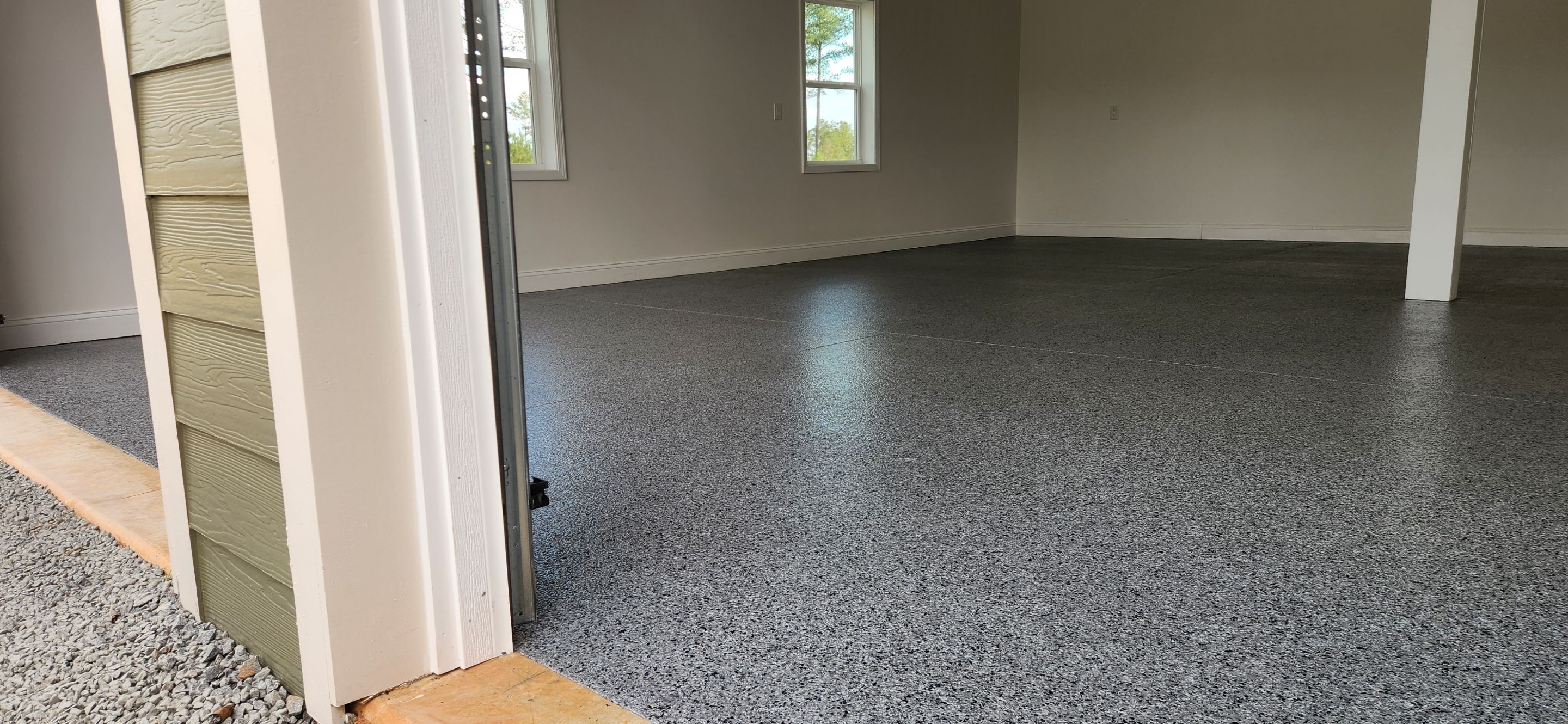 Garage using Nightfall by Elite Floor Solutions