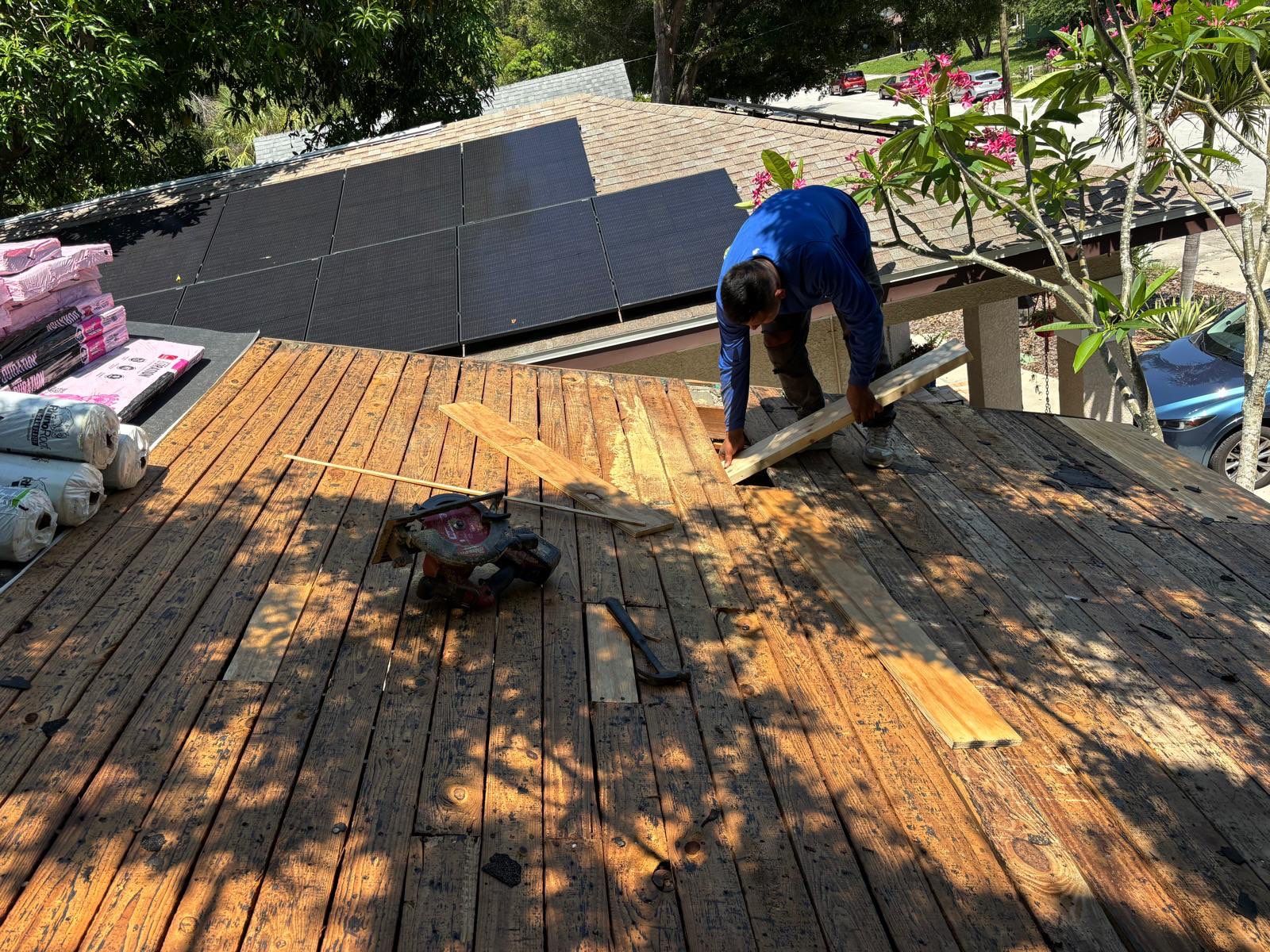 Project in St. Petersburg 33713 by Mitchell Roofing Company LLC 