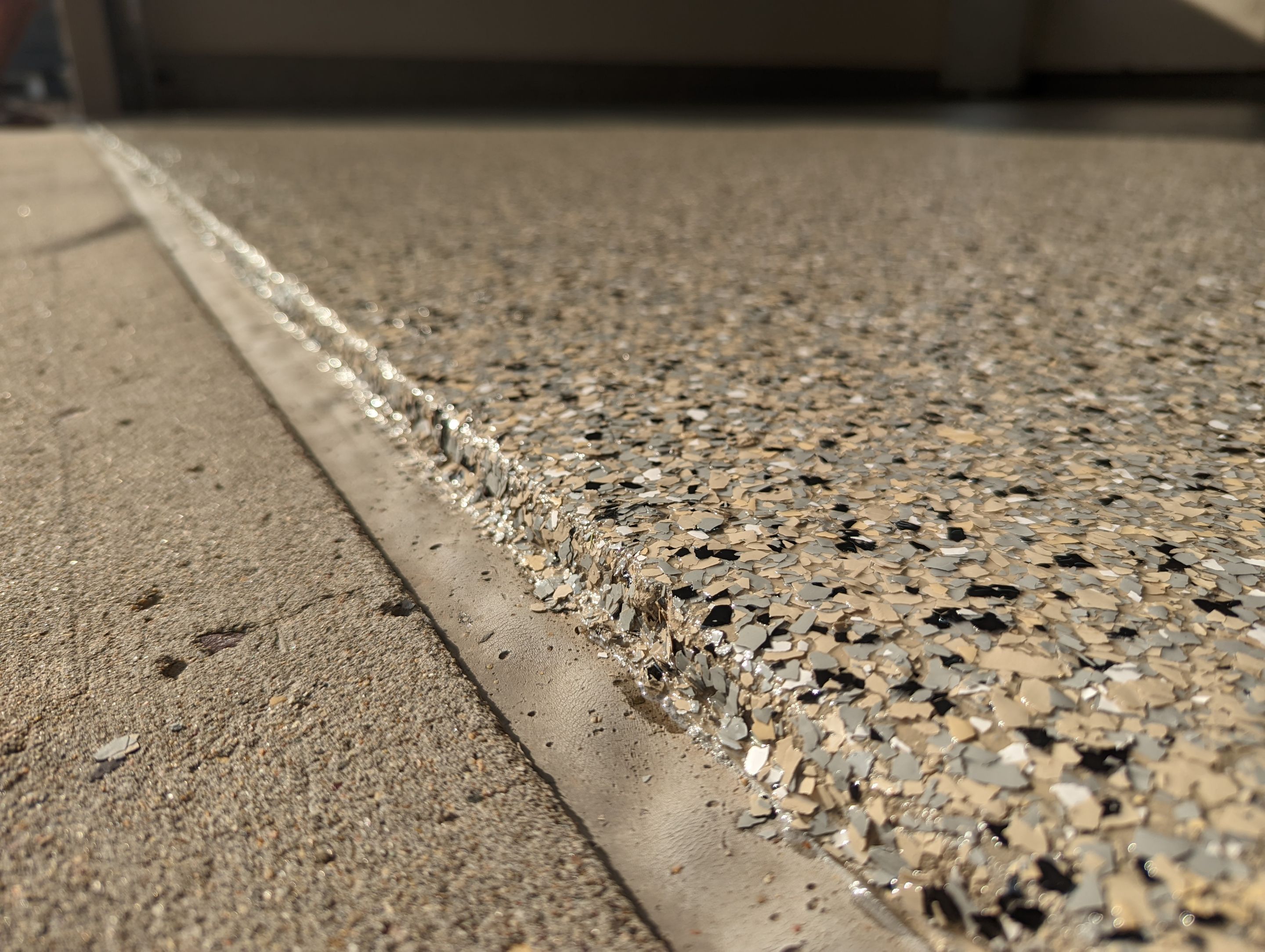 Garage using Mediterranean by Select Painting, Coatings & Garage Cabinets