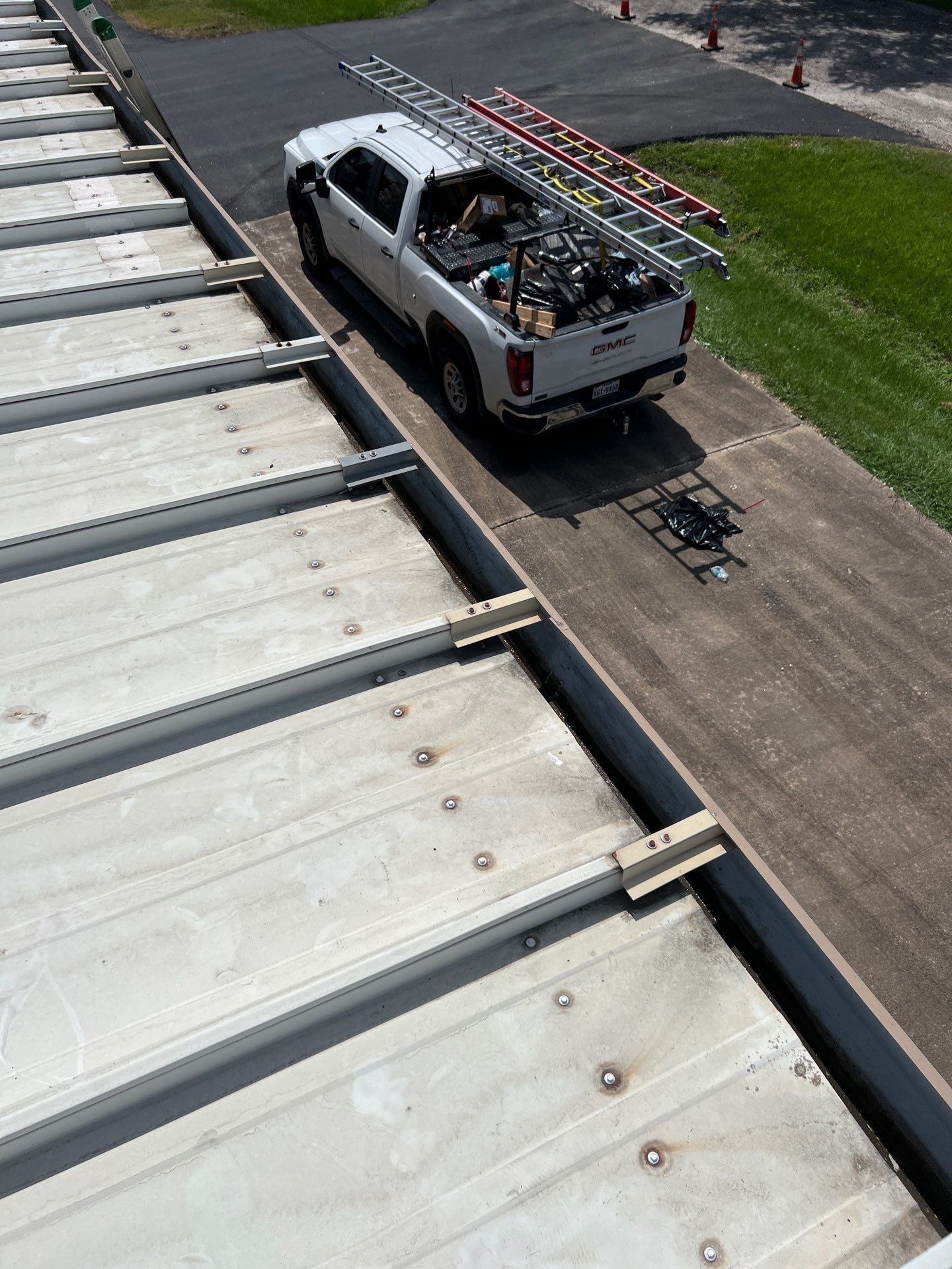 Commercial Roofing Repair using Metal by Roof Repair Company