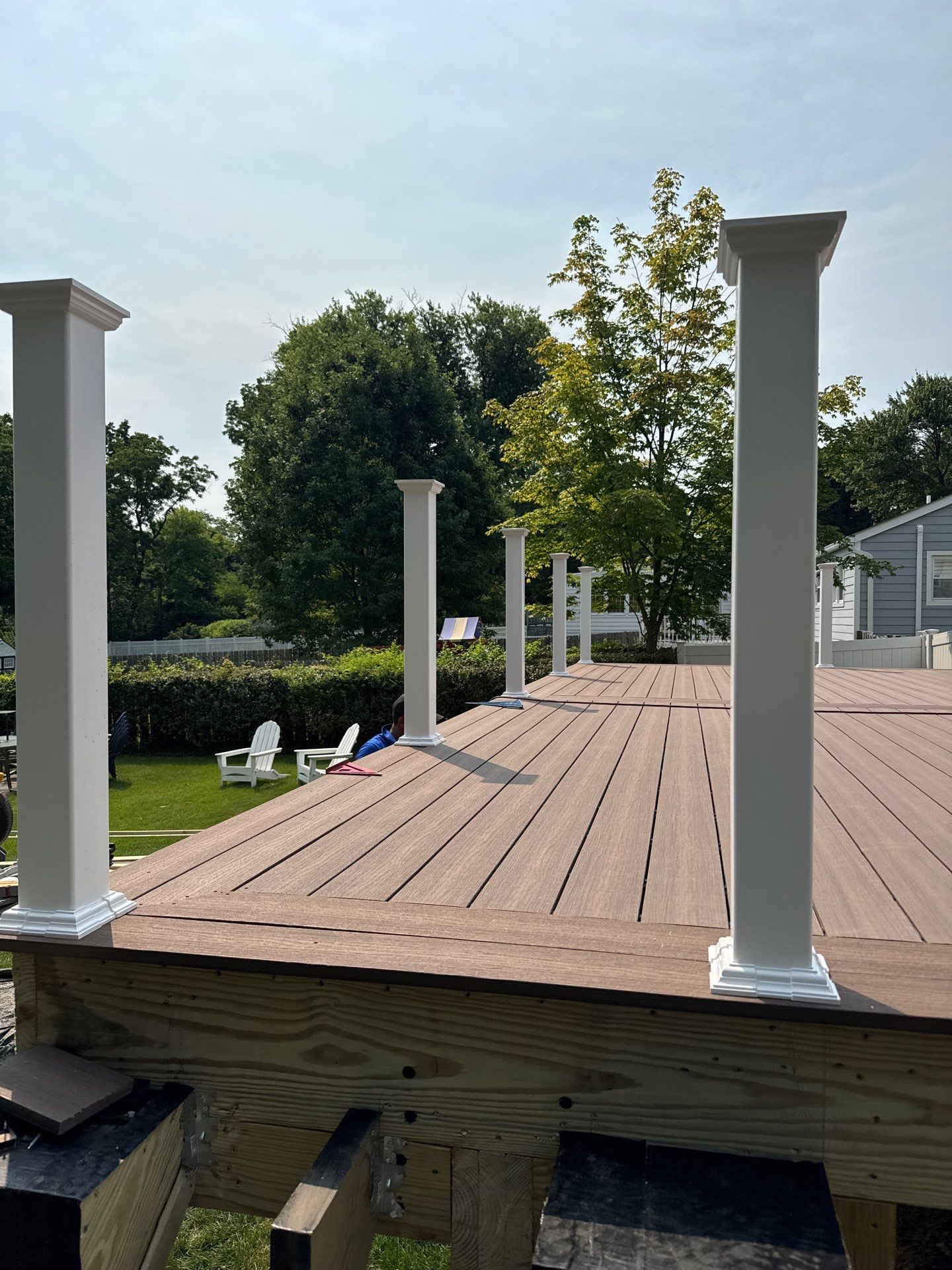 New Deck in Mendham, New Jersey by deck guardian