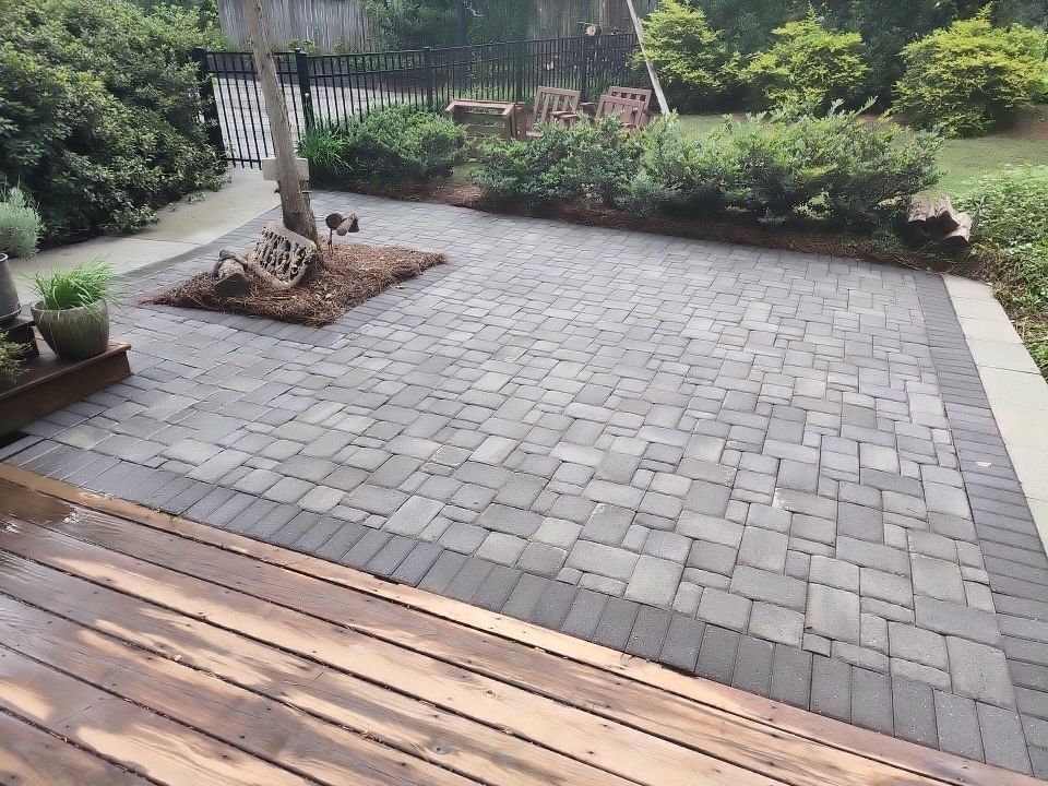 concrete Clean using cleaner by G&H Home Tech Pros LLC