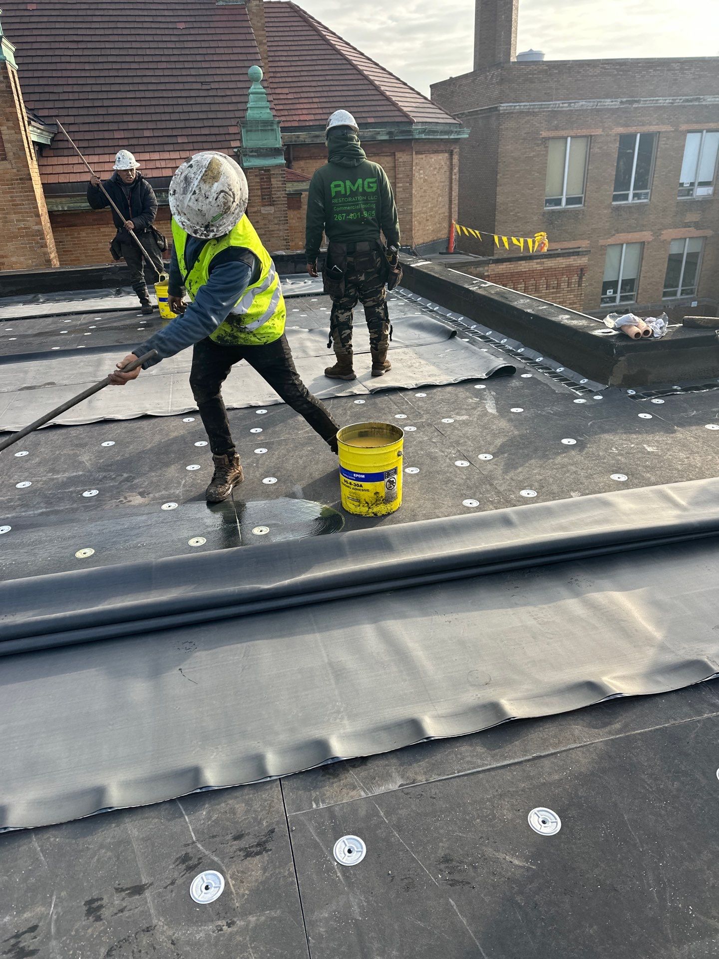 Asbestos Abatement using CertainTeed Grand Manor by Absolute Roofing and Construction