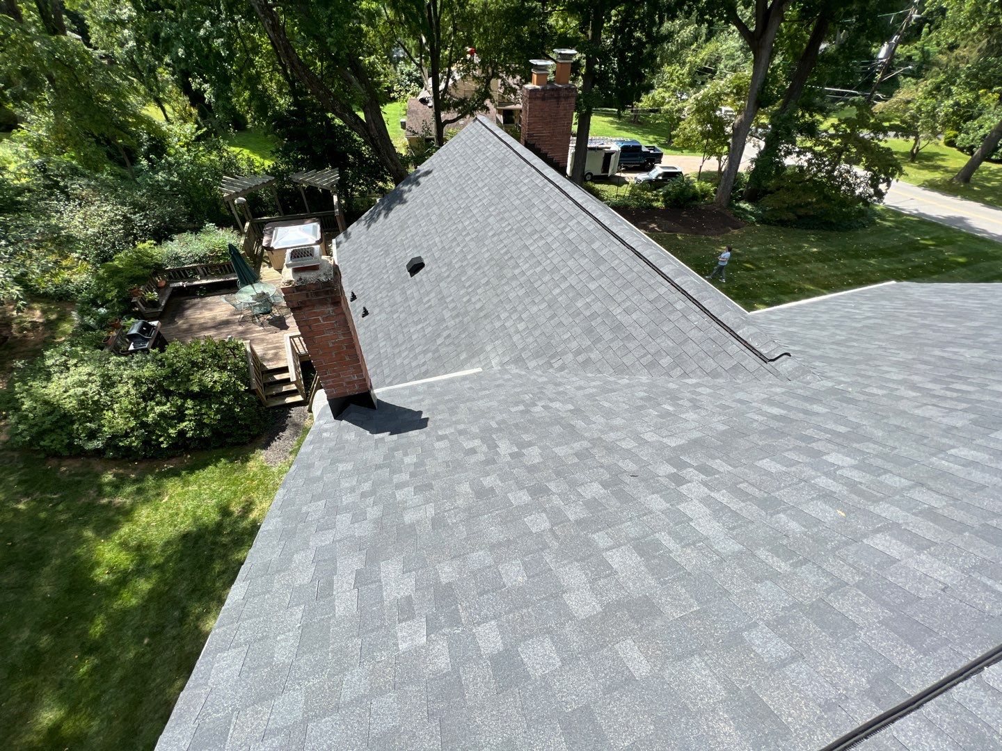 Alexandria Roof Project - CertainTeed Landmark Pro Max Def Charcoal Black Shingles by RM Banning, Inc.