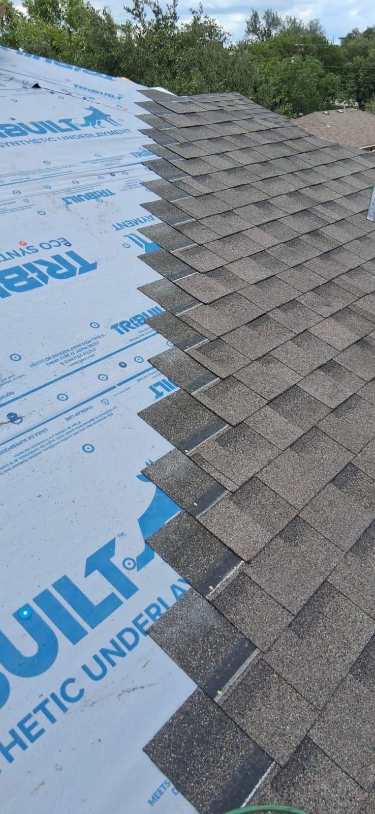 Roofing Replacement and Sheathing Repair in Austin, Texas by Caliber Restoration LLC