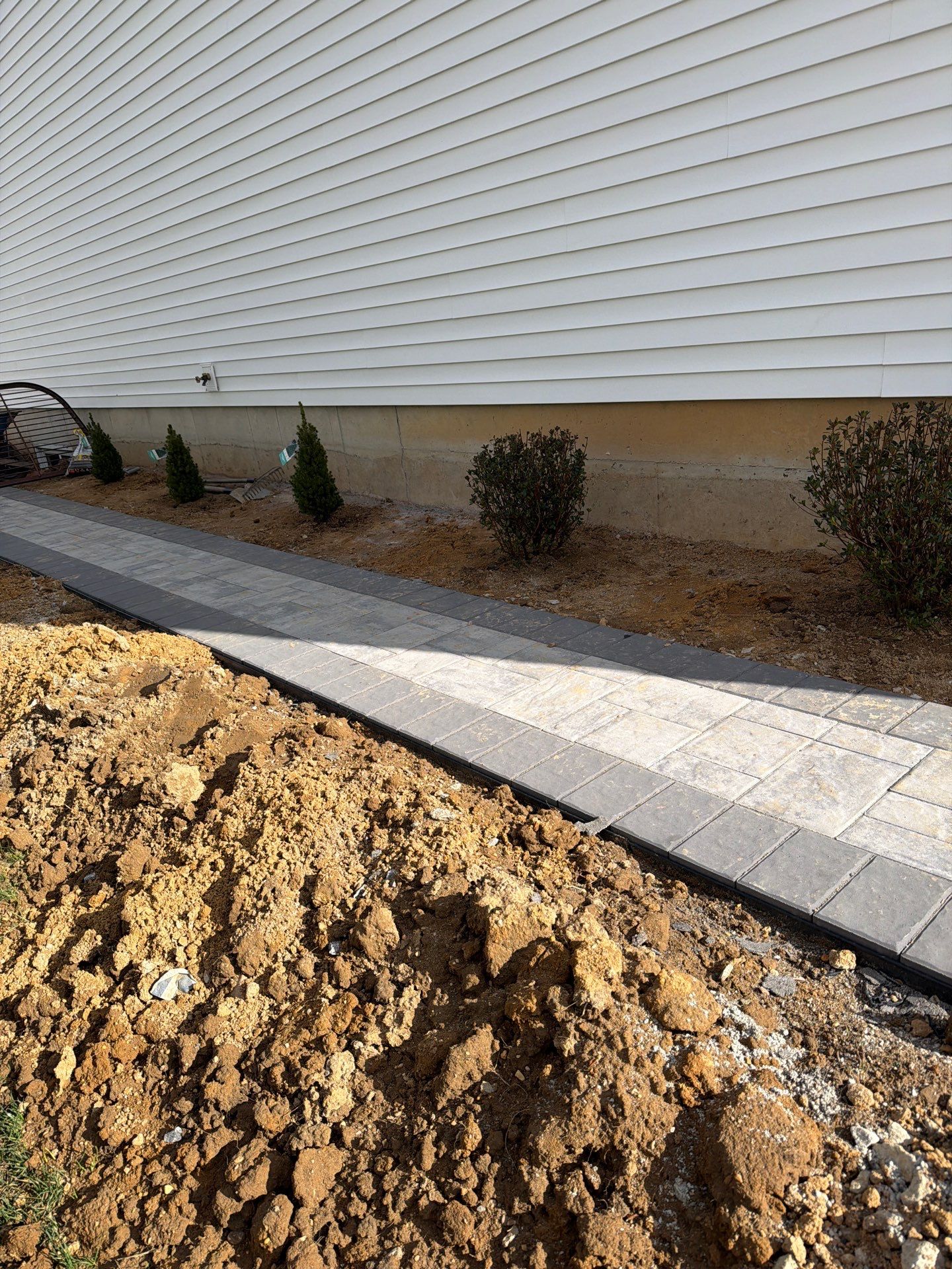 Custom Belgard Paver Patio Design & Installation in Delaware by Studio G Indoor Spaces & Outdoor Living