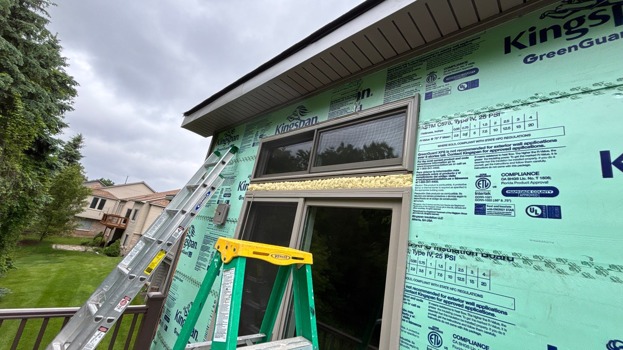 Siding Replacement using Alside Storm Grey by 180 Contractors
