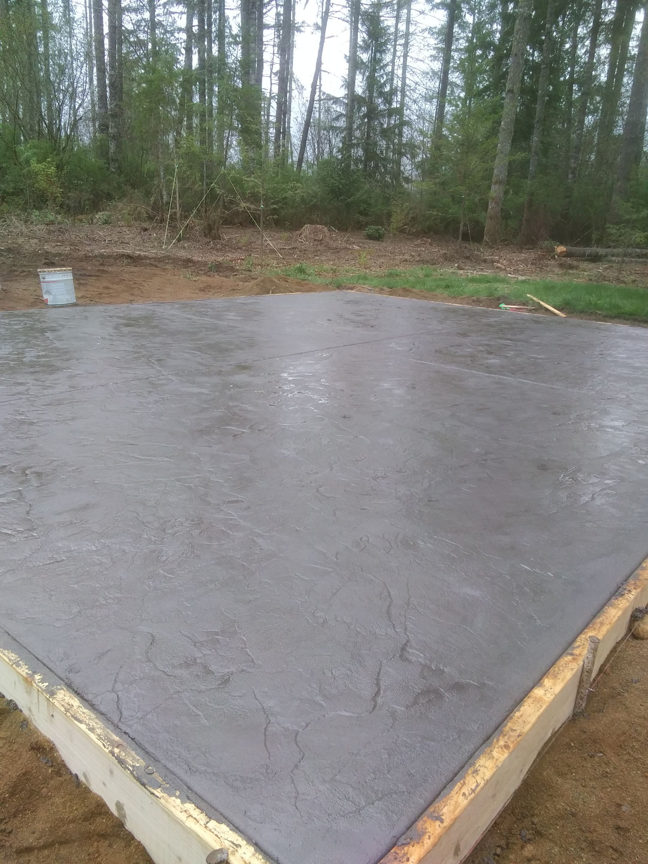 Jamie | Stamped Finish Patio, Concrete Project by Jireh Asphalt & Concrete Inc 