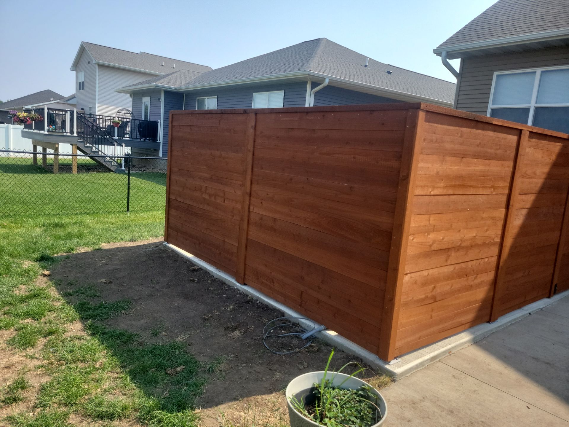 Project in Waverly by Perfect Picket Fence and Stain
