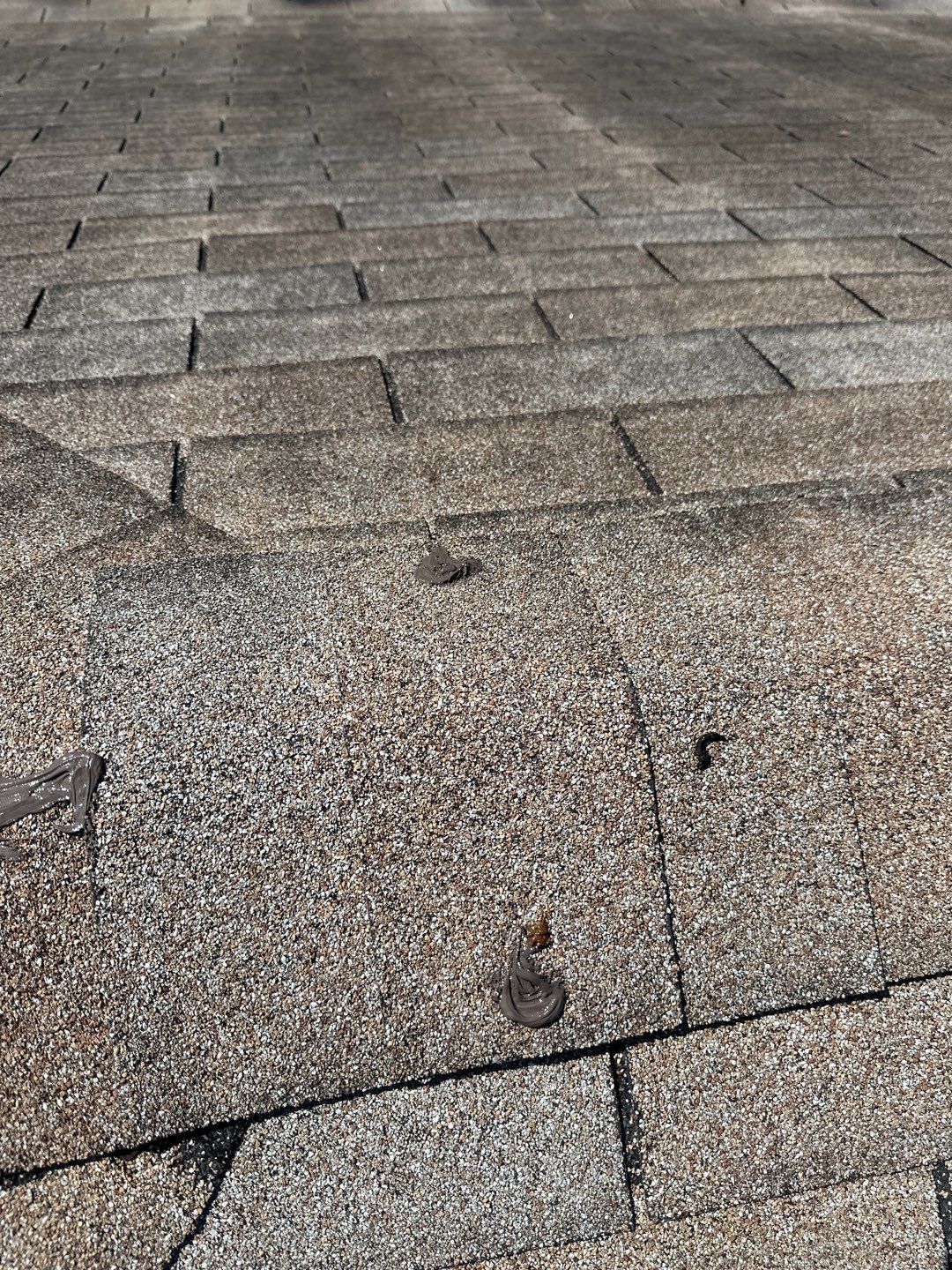 Hail Damage using Owen's Corning Duration (Lifetime) Shingles by Roof Repair Company