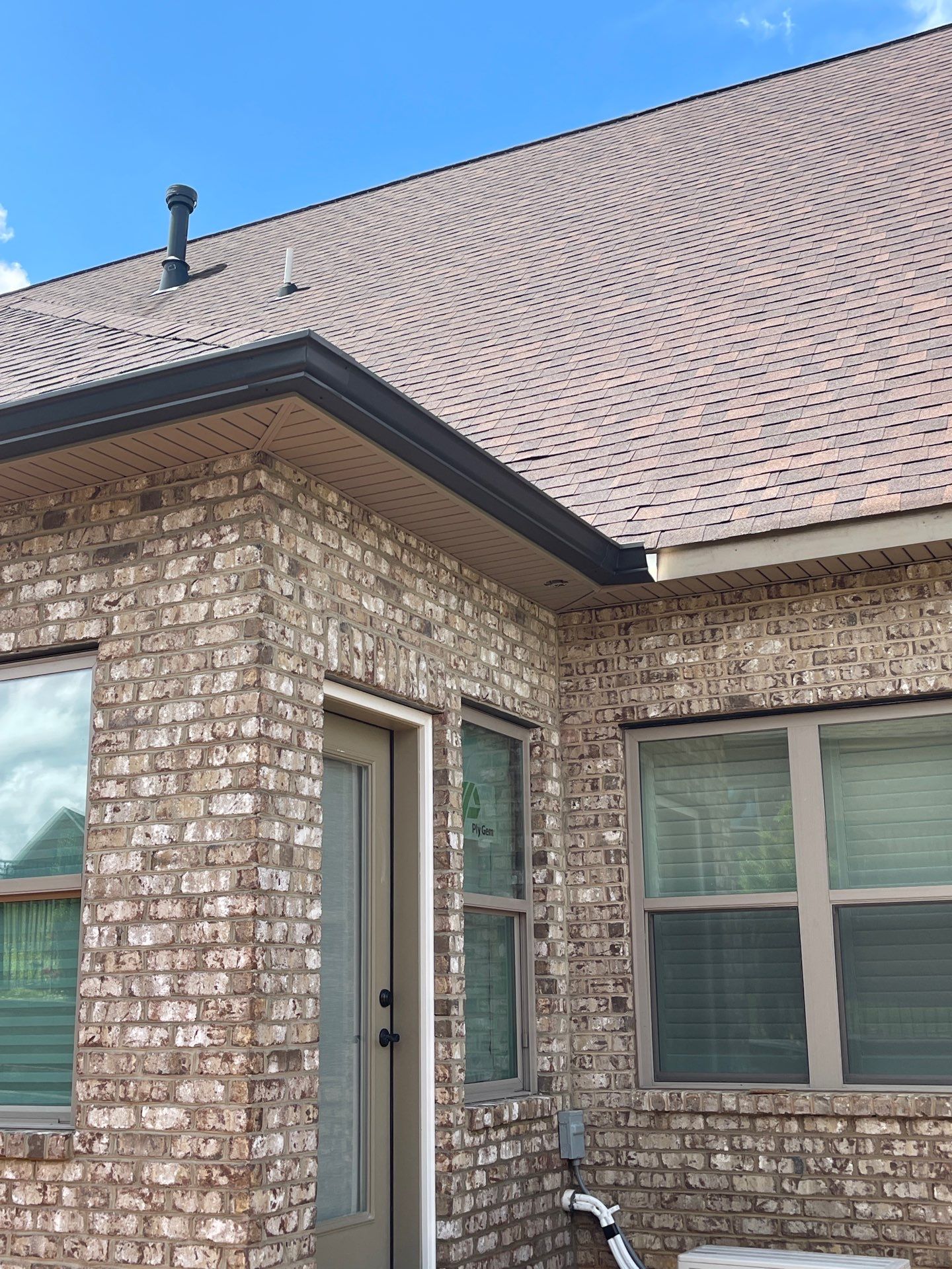 6" Seamless Gutters in Dark Bronze by Peak 2 Peak Services LLC