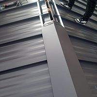 24ga 1.5" Mechanical Seam Dark Bronze by Total Roofing System The Metal Roof Experts