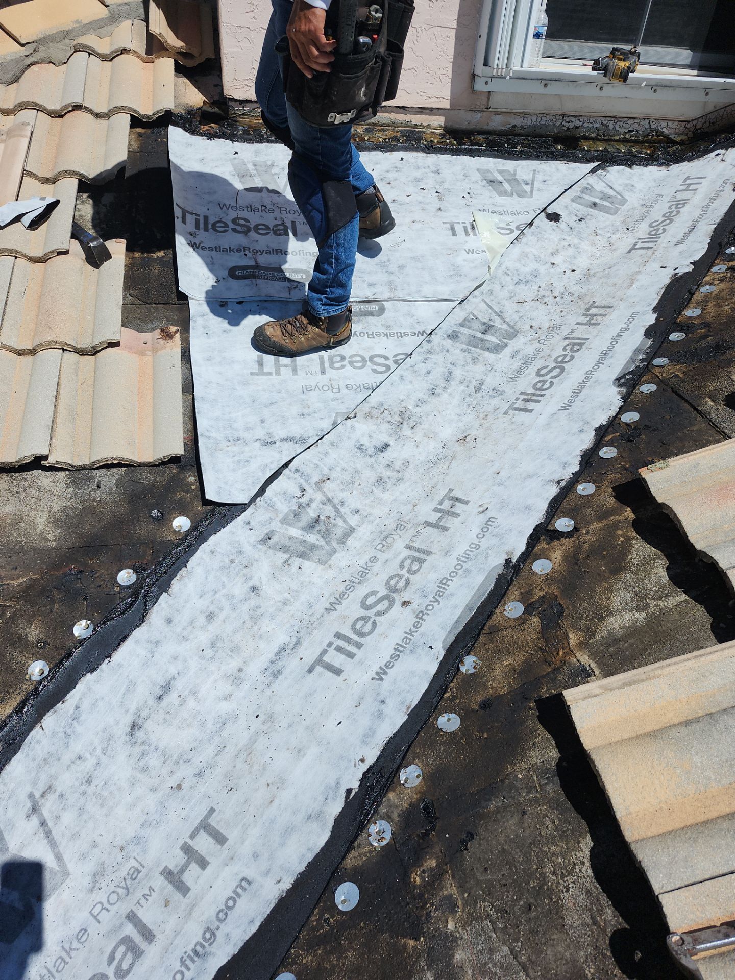 Vanguard Roll Tile Roof Repair in Wellington, FL by Aastro Roofing
