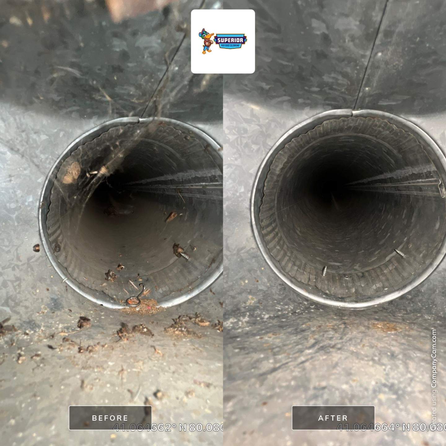 Air Duct Cleaning With a Vacuum Truck in Slippery Rock, PA by Superior Air Duct Cleaning
