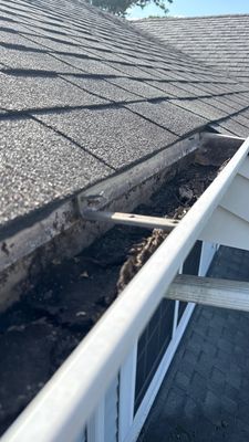 Turtle Shell gutter protection installation in Naperville, IL 60565, photograph 5