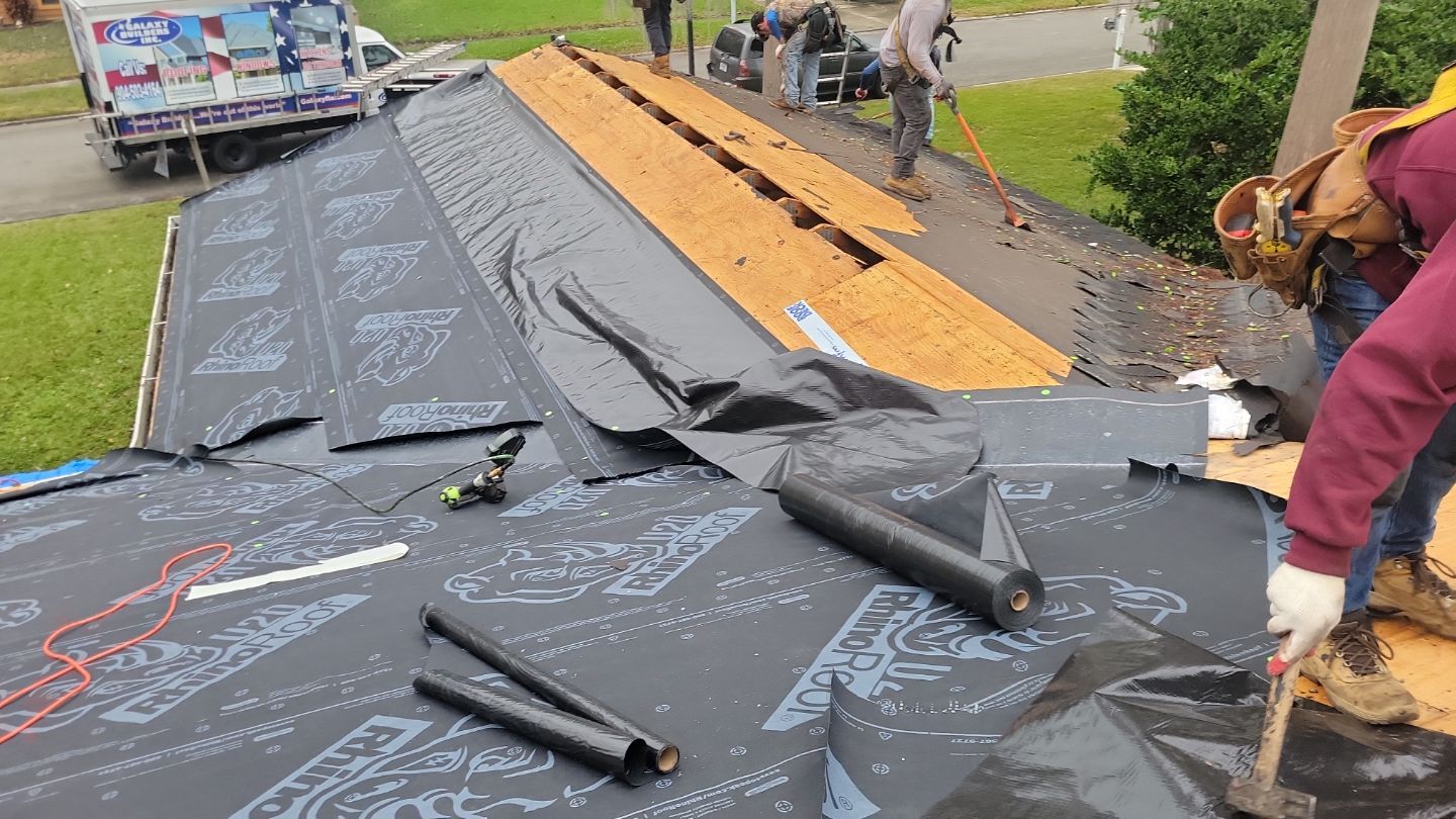 Residential Roofing Installation using Owens Corning TruDefinition Duration Shingles by Galaxy Builders, Inc.