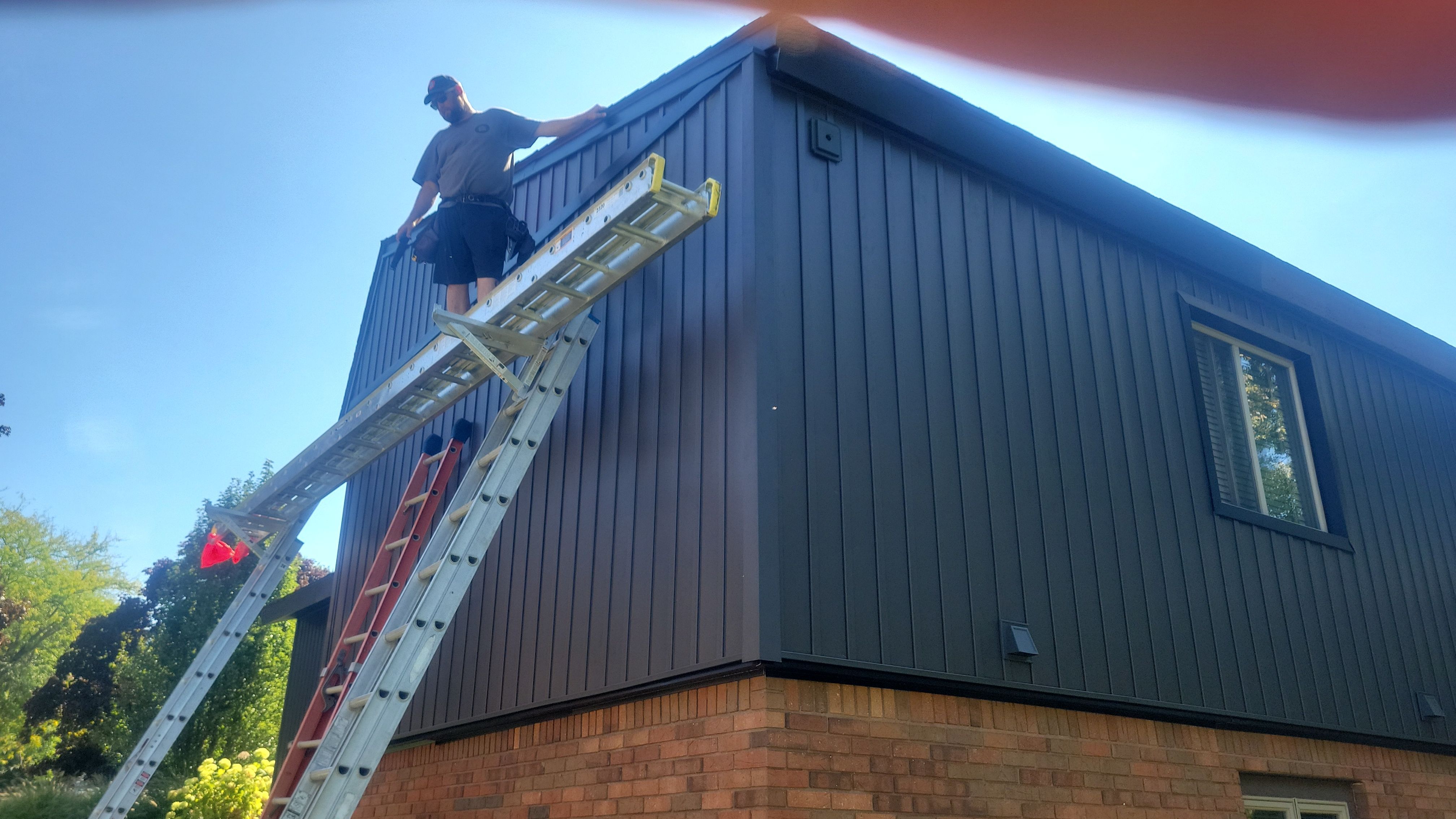 Siding Replacement using Alside 7" B&B by 180 Contractors