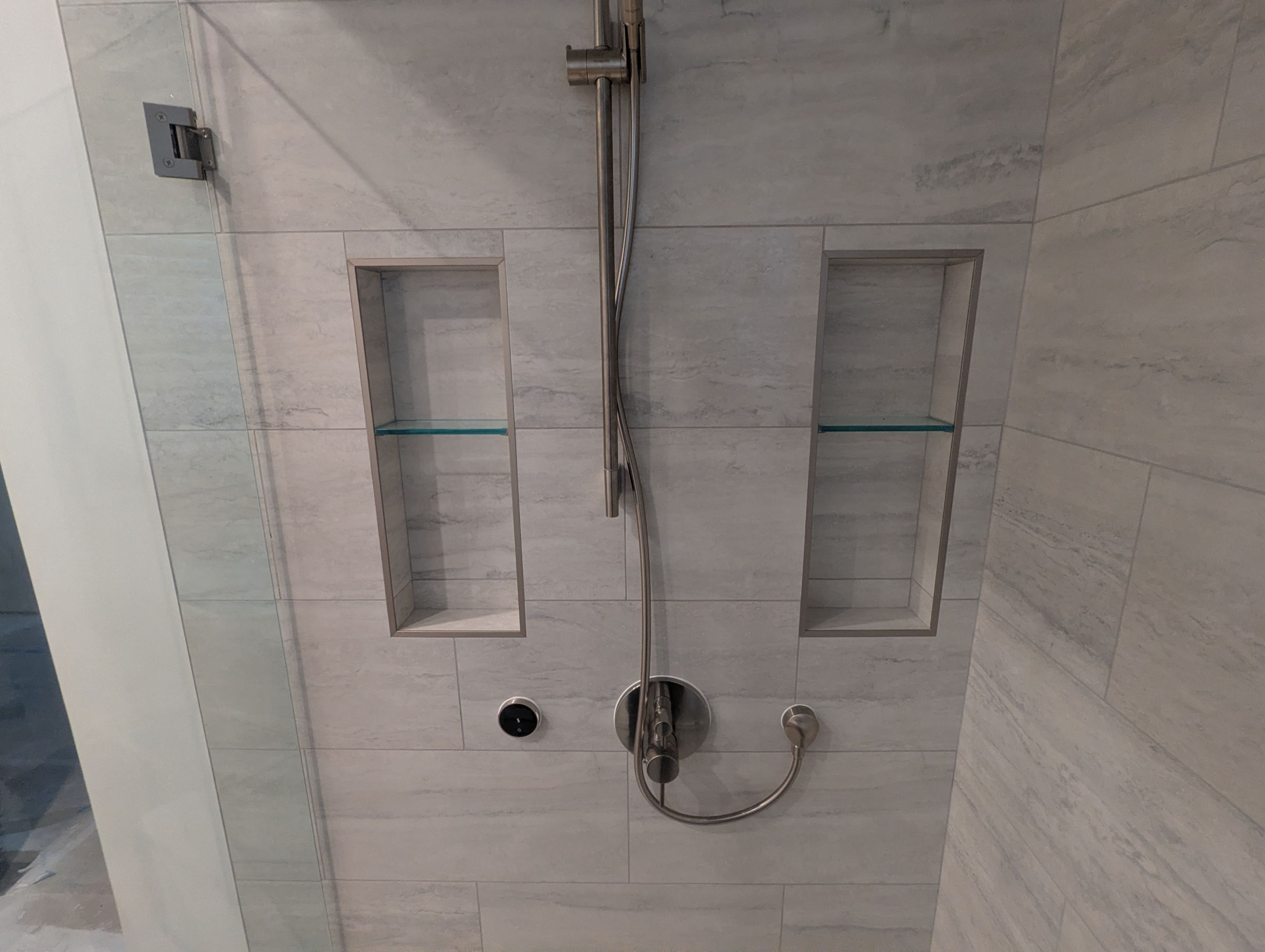 Setting Finish in a new Custom Home by Professional Plumbing Inc 