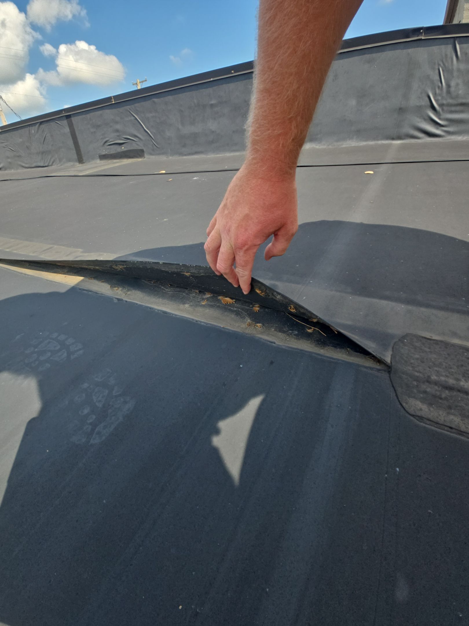 Commercial EPDM Roof Repair and Membrane Seam Sealing in Miamisburg by Level Up Roofing and Restoration Services LLC