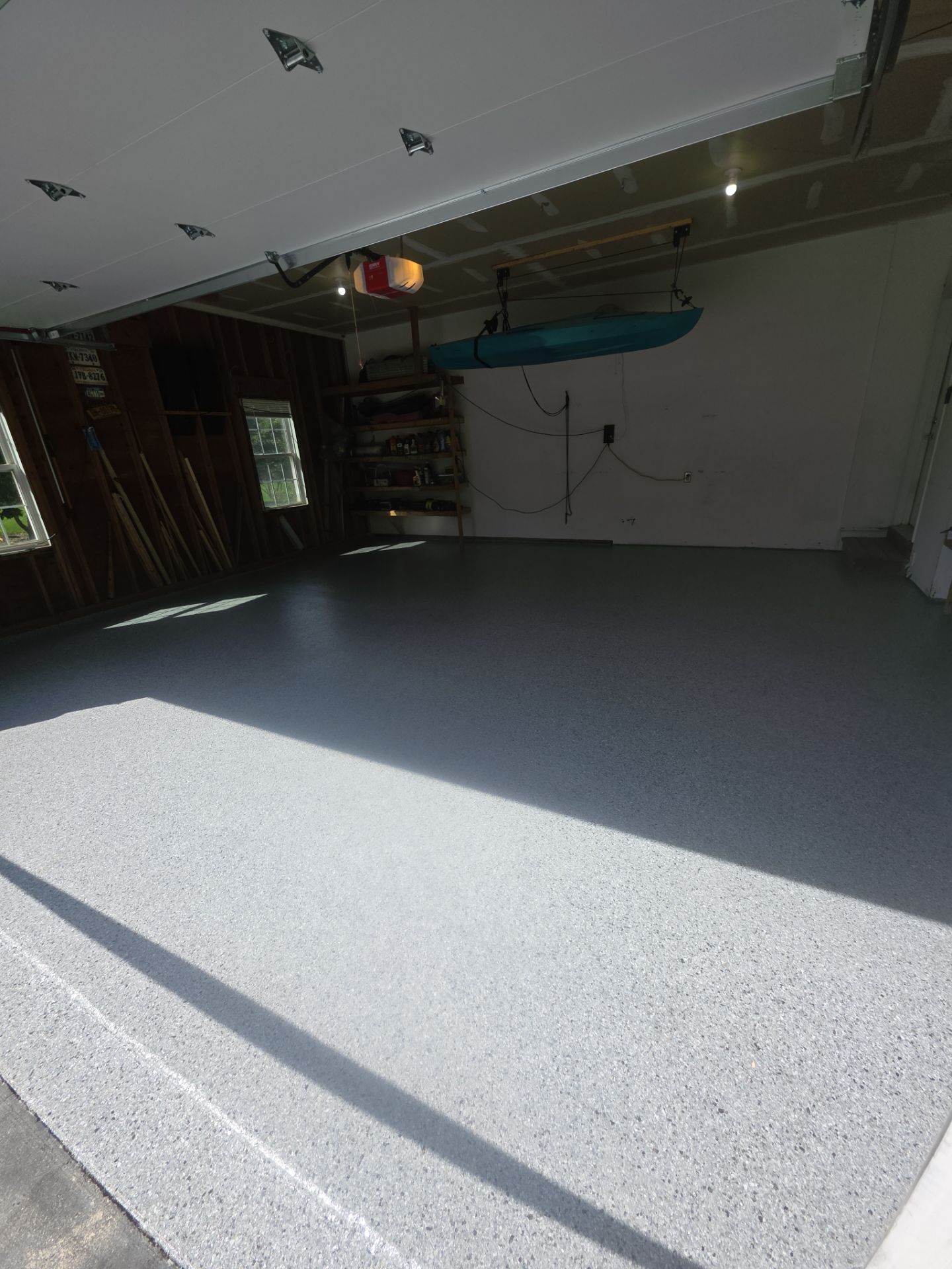 Vintage Silverado Garage Coating by NG Masonry & Construction LLC