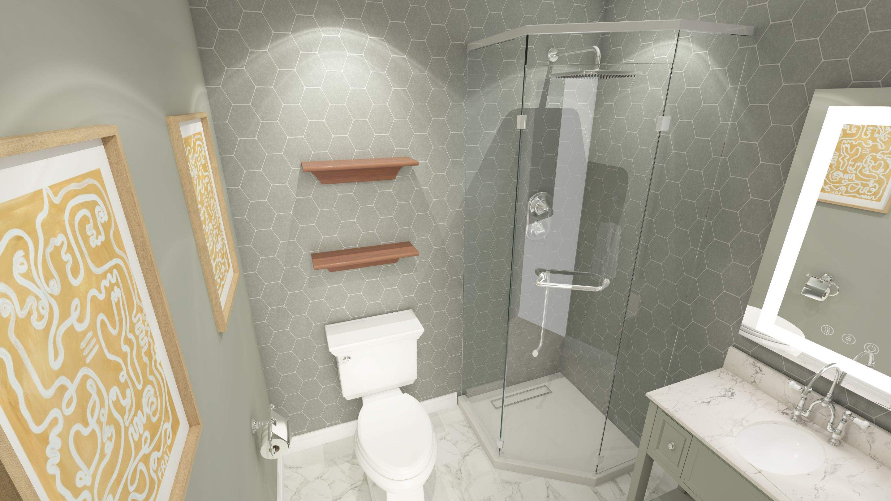 Bathroom Remodel by Home Concepts Construction