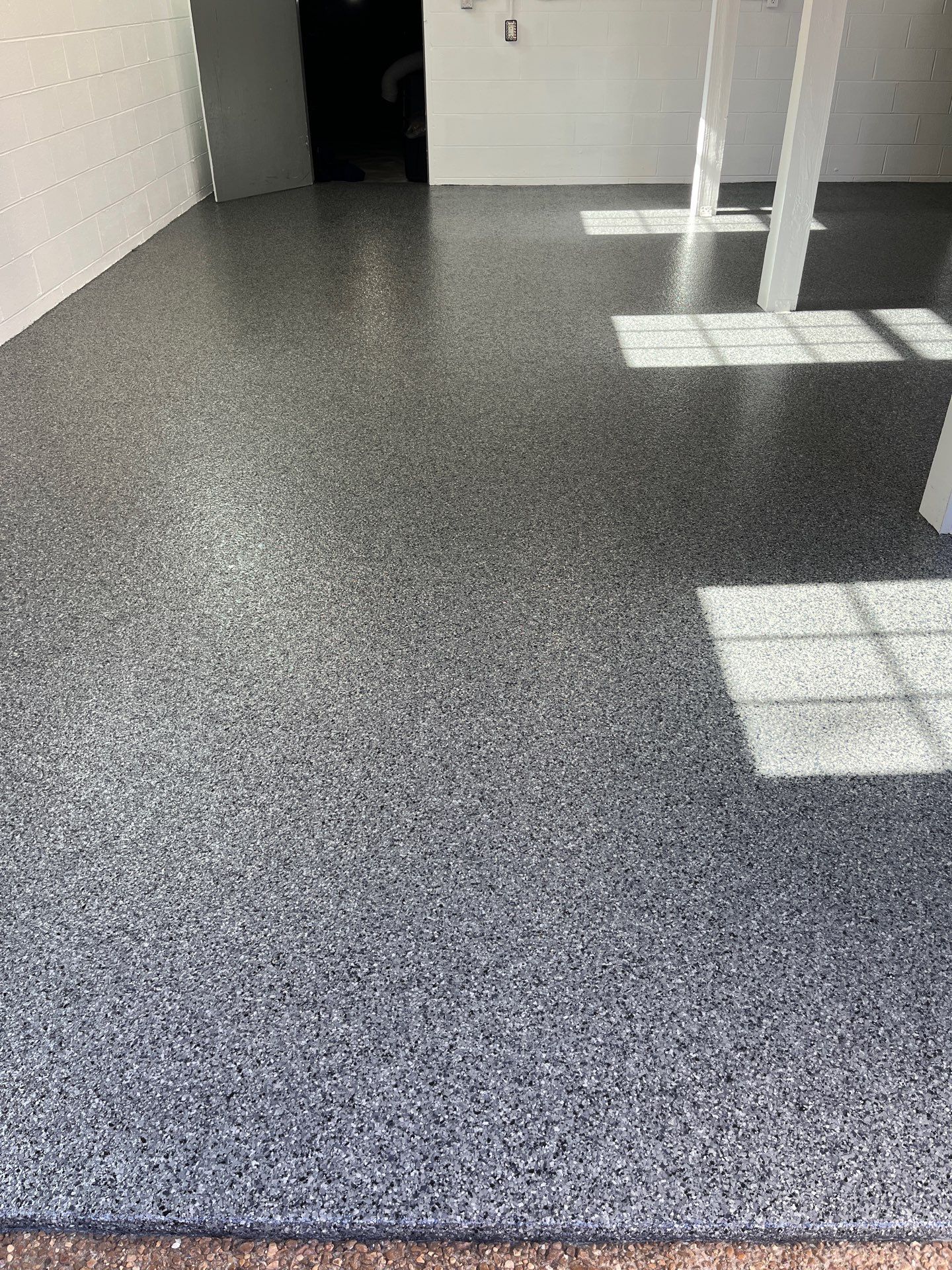 Garage Floor Coating using Nightfall by My Garage Floor Guys