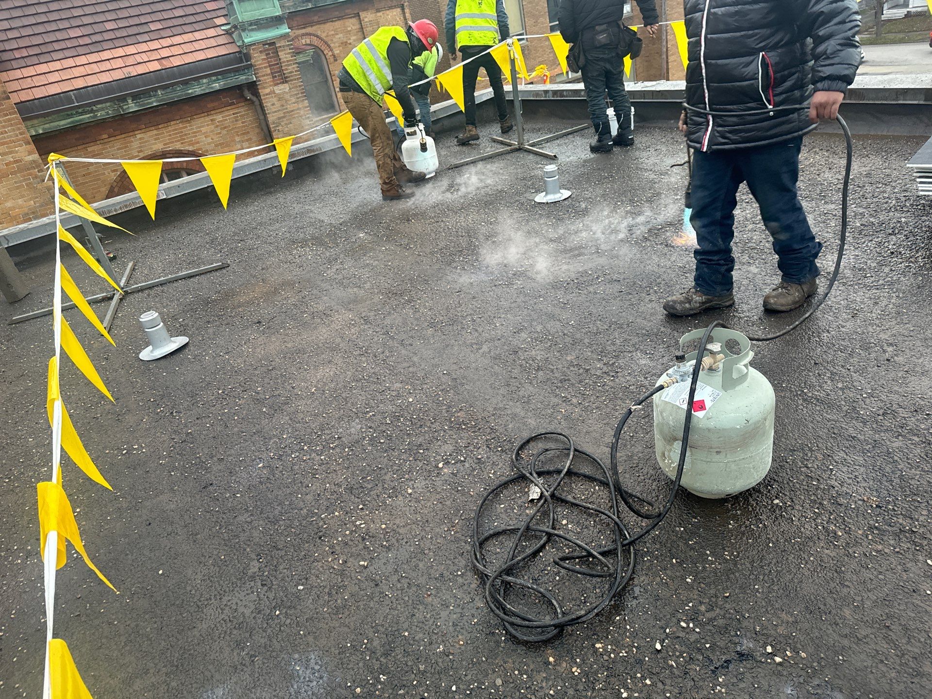 Asbestos Abatement using CertainTeed Grand Manor by Absolute Roofing and Construction