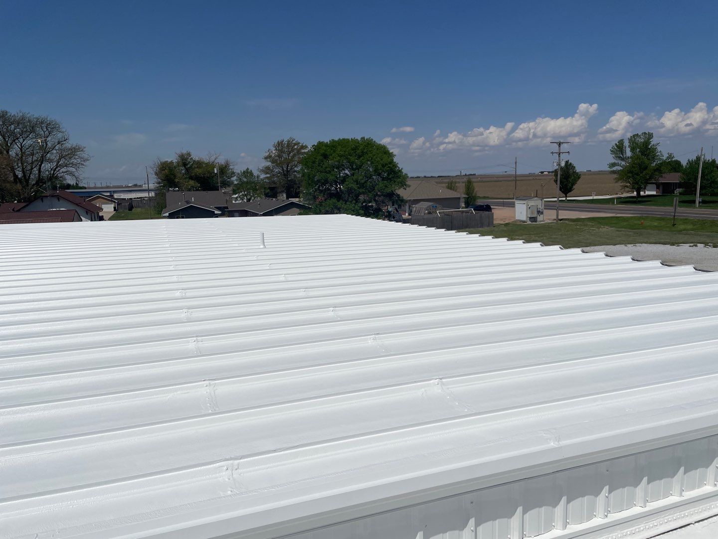 Metal Roof Restoration - Utica, NE by Tillotson Enterprises