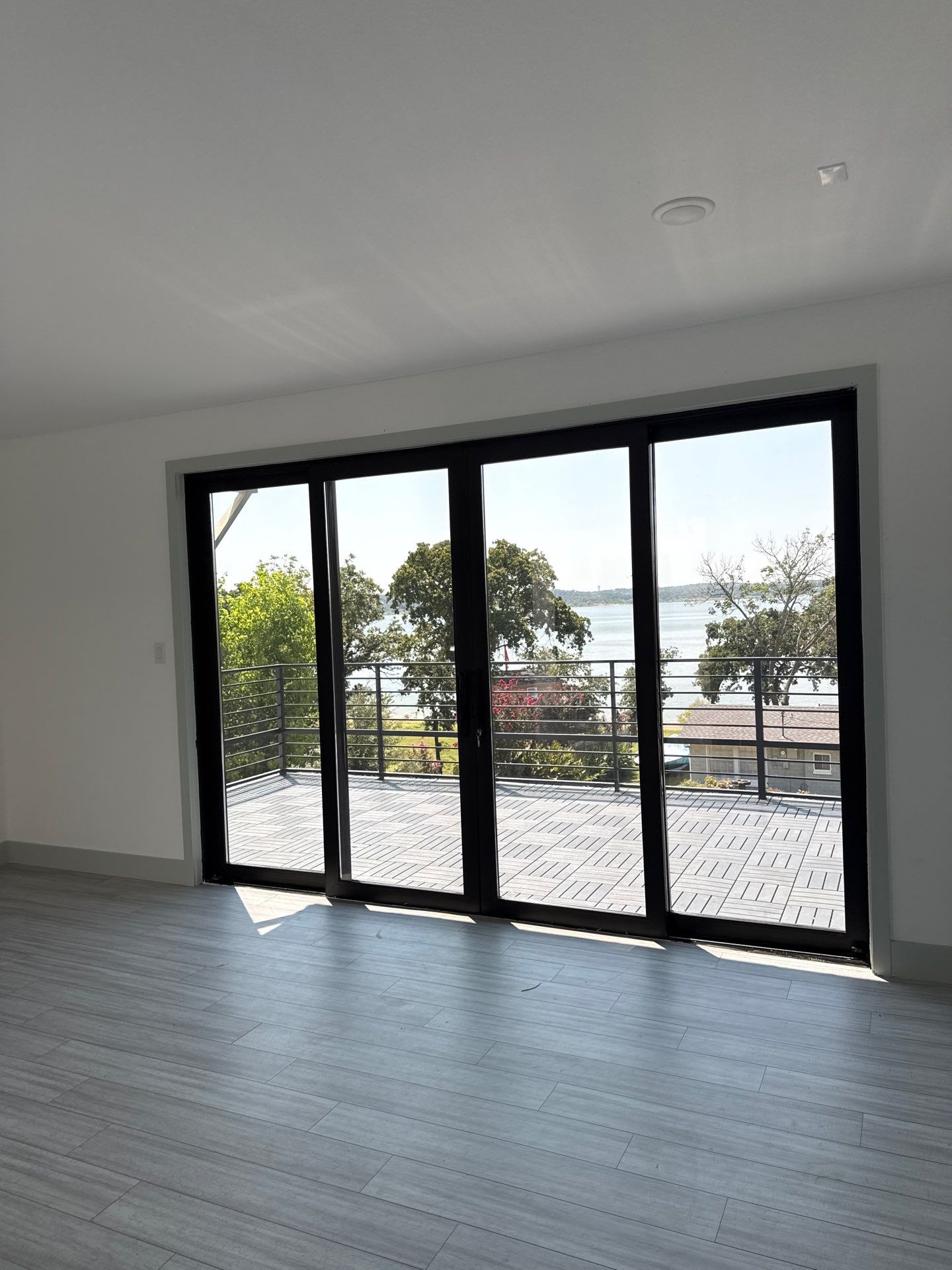 Architectural Glass Mastery: European Luxury Sliding Door & 24ft Height Window by Tibi Soli LLC