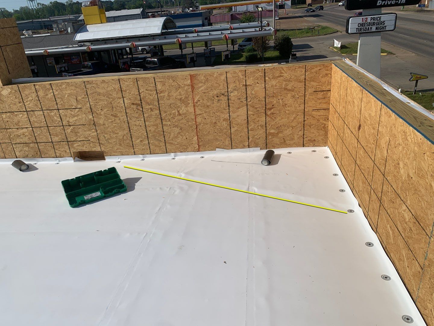 Chicken Express, Nashville by Hostetler Roofing