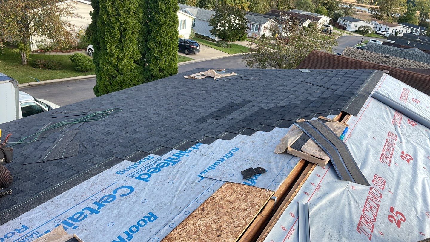 Roof Replacement using CertainTeed Landmark by 180 Contractors