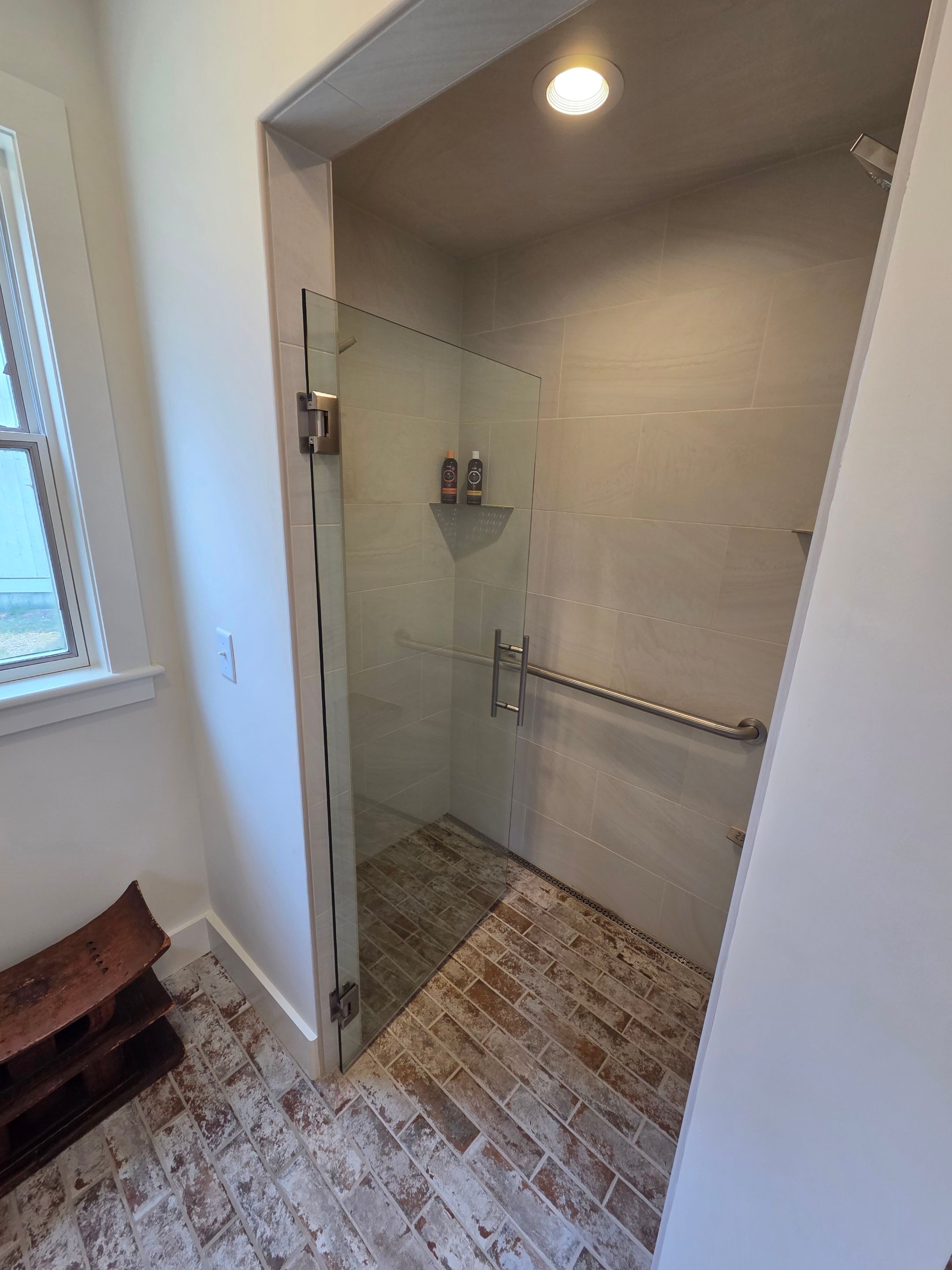 Hinged Shower Door by Cheshire Glass Company