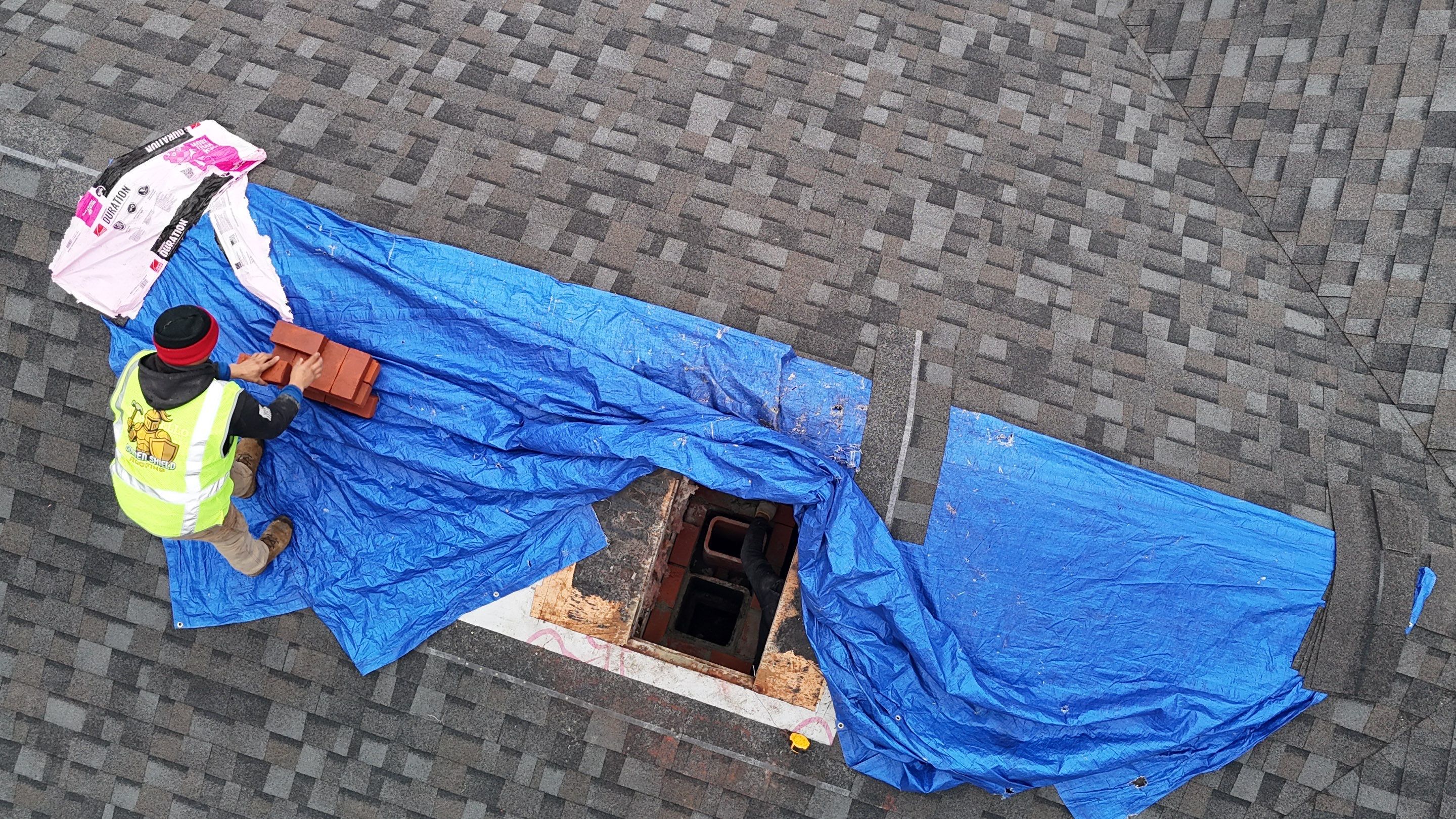 Owens Corning Duration: Williamsburg Gray in Collinsville, Connecticut by Golden Shield Roofing