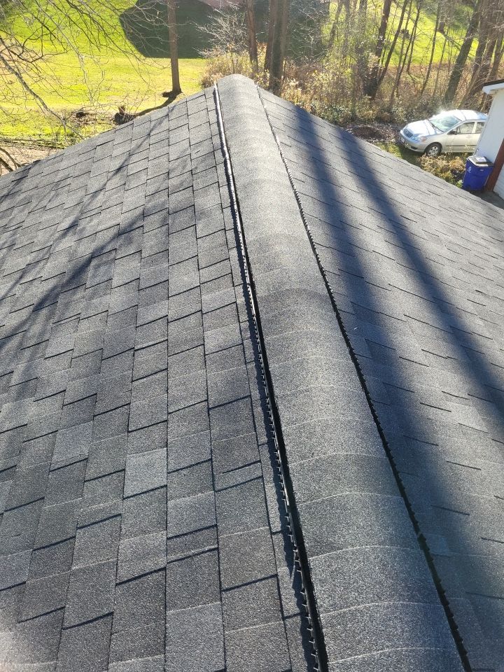 ATLAS PINNACLE PRISTINE COLOR: SCOTCHGARD BLACK DRIP EDGE: BLACK by Eagle Eye Roofing