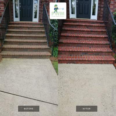 House Wash using cleaner