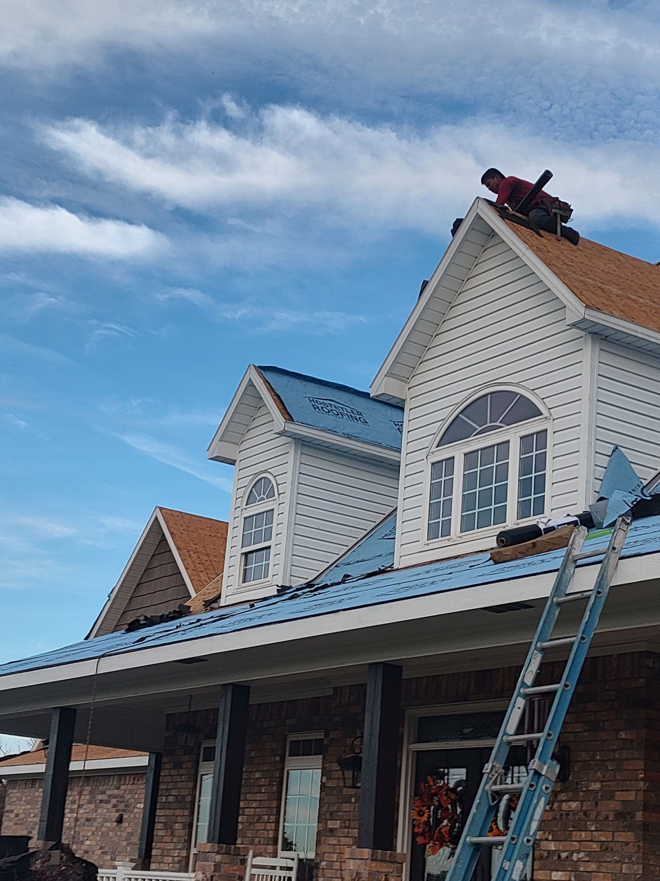 Residential Roofing Repair using Malarkey Vista: Storm Gray by Hostetler Roofing