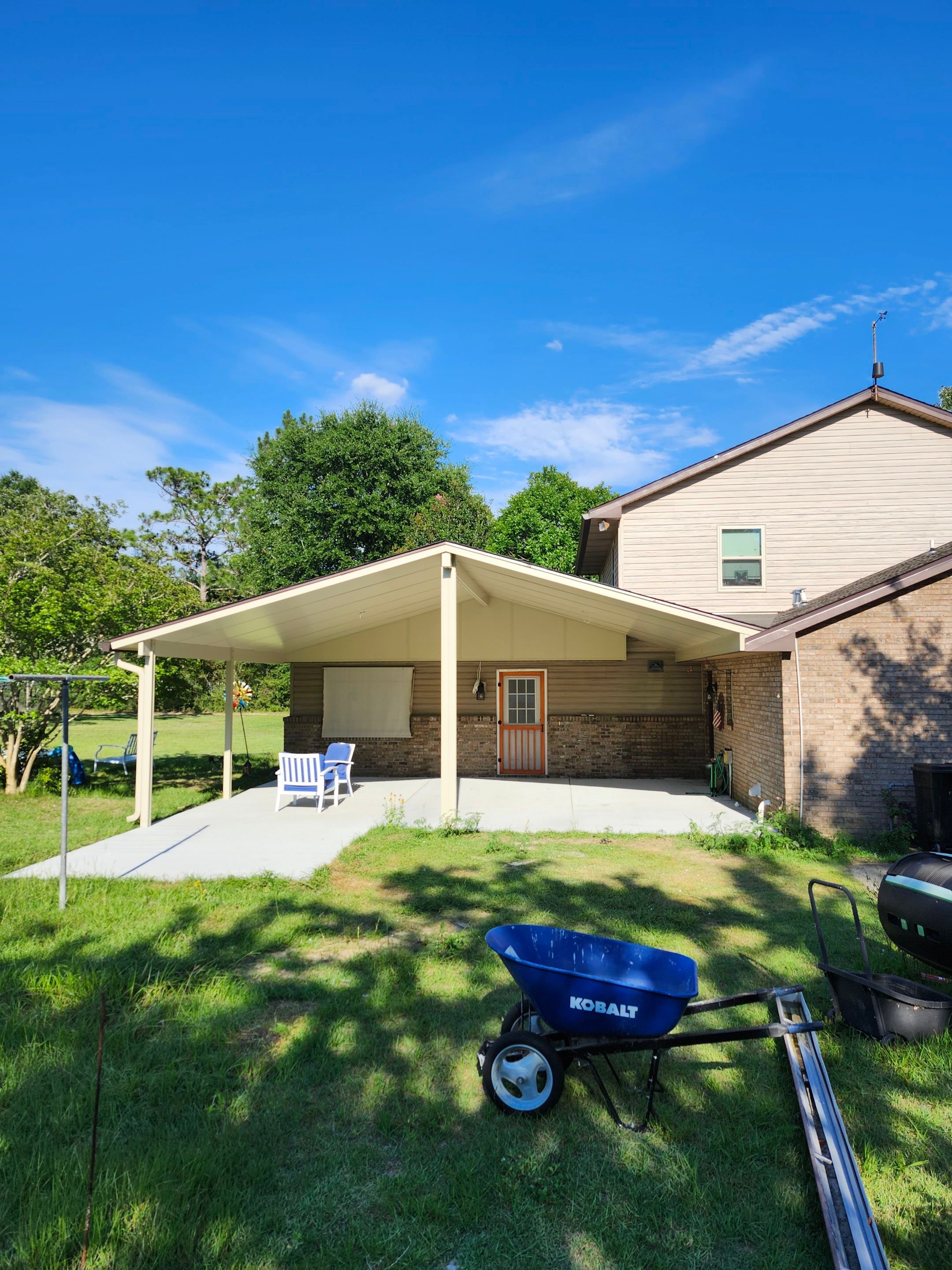Patio Cover & Screen Room w/Vinyl 4-Tracks by Titan Sunrooms