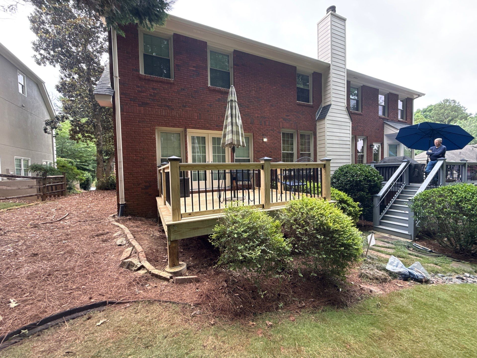 Lawrenceville, GA Deck Rebuild using Pressure Treated Pine by Nelson Exteriors
