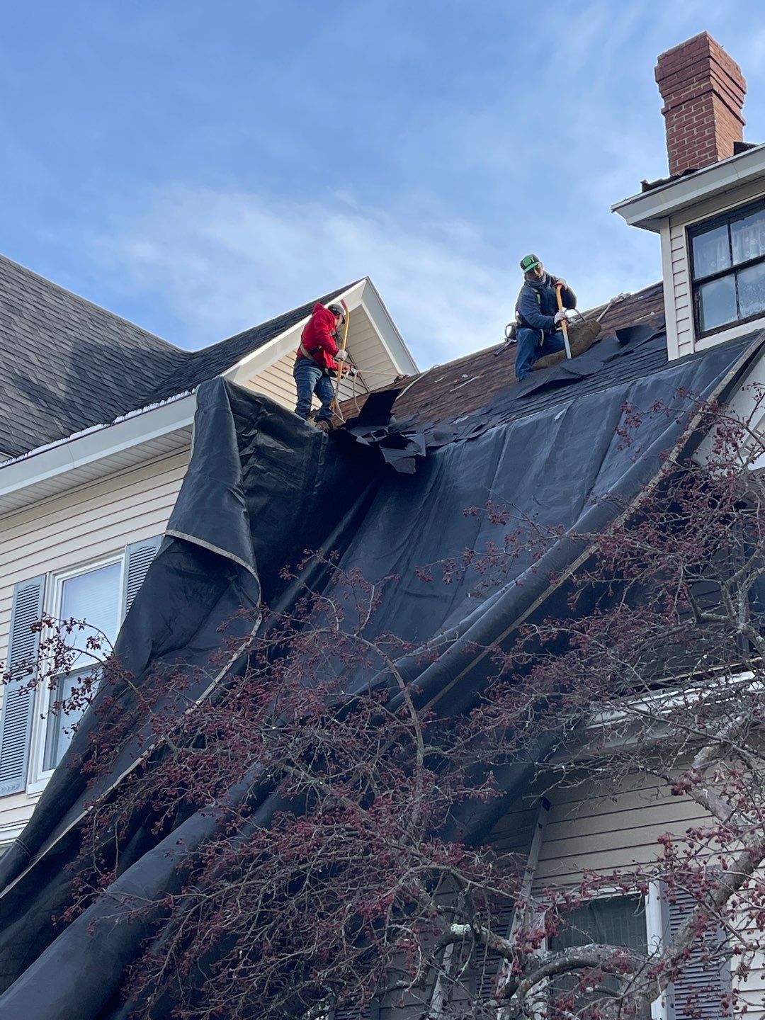 Residential Roofing Installation using GAF Timberline HDZ by Sensible Home Solutions