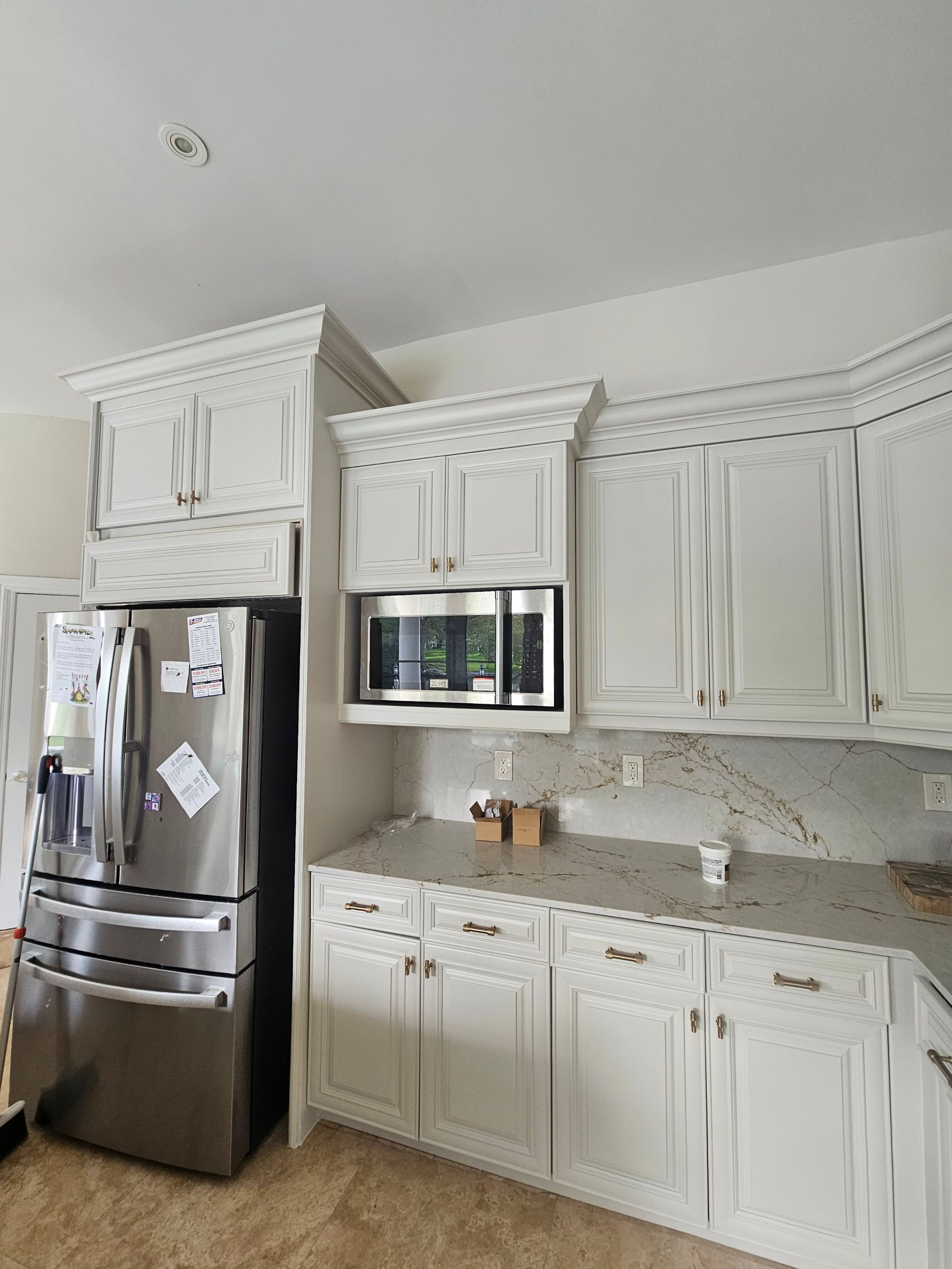 Kitchen Cabinet Painting Fort Lauderdale by John “The Greek” Painting