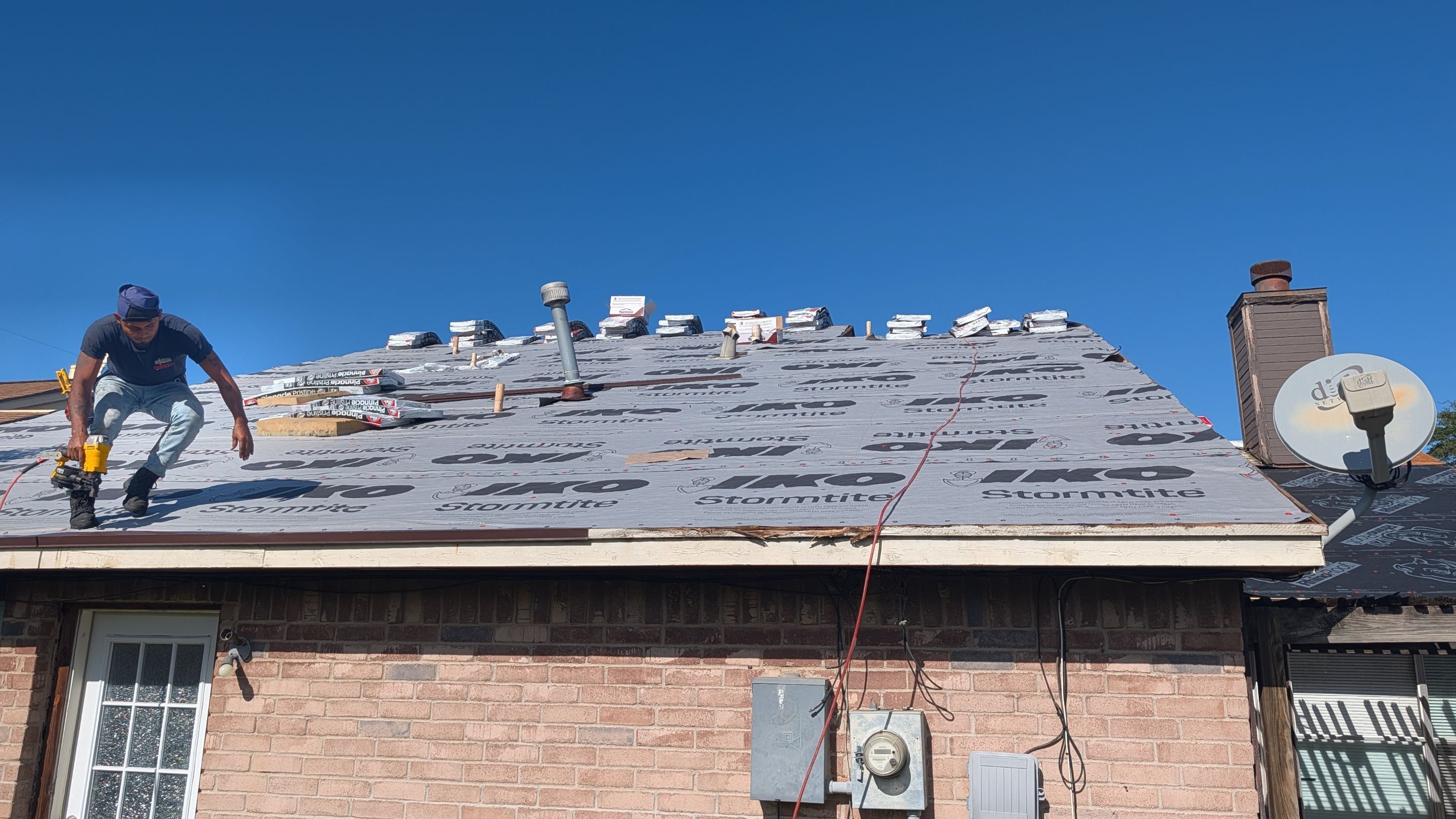 Project in Houston by Roof Guard And Construction