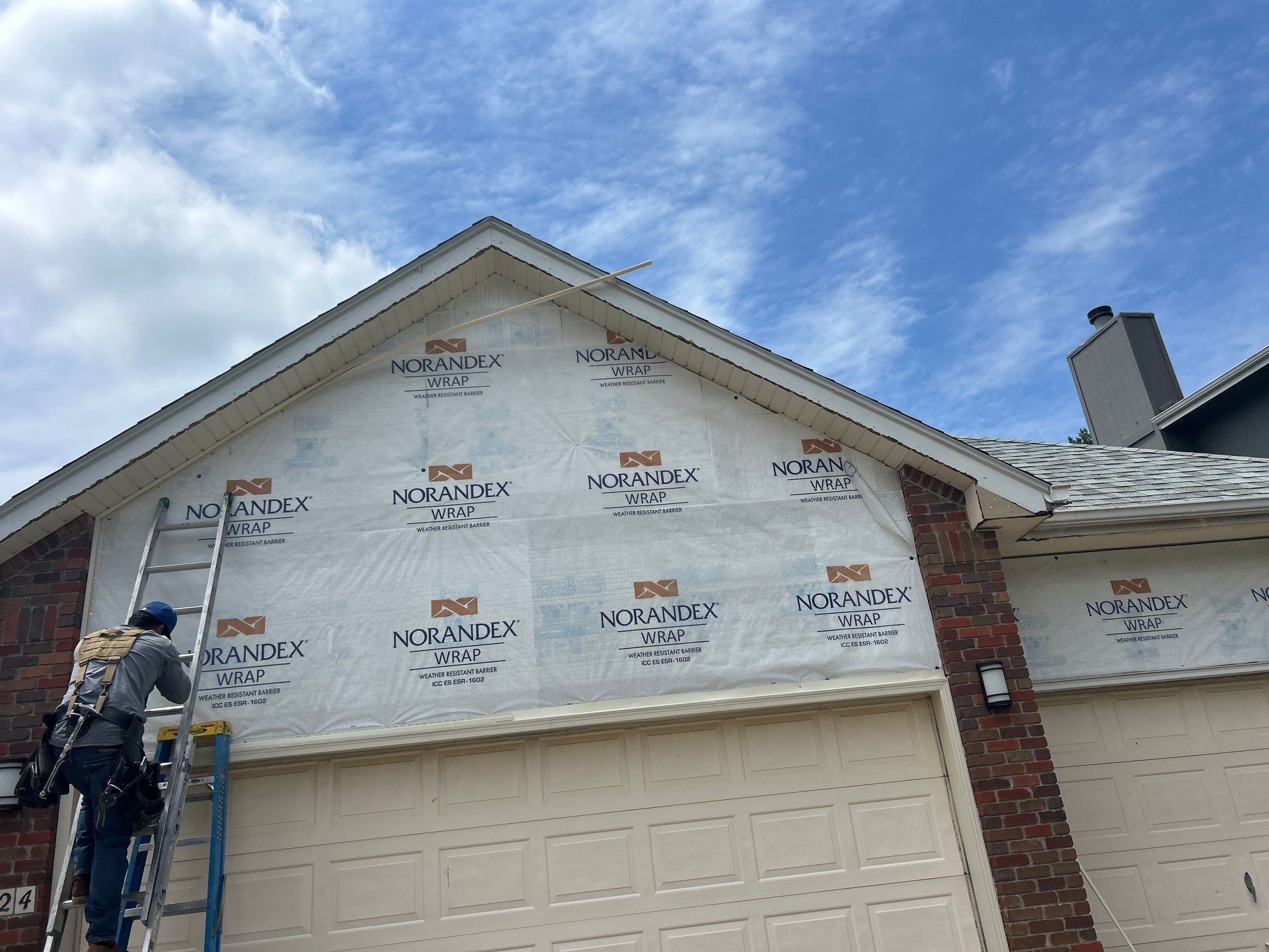 Full Vinyl Siding Replacement with Norandex Materials in Omaha by Carps Complete Exteriors 
