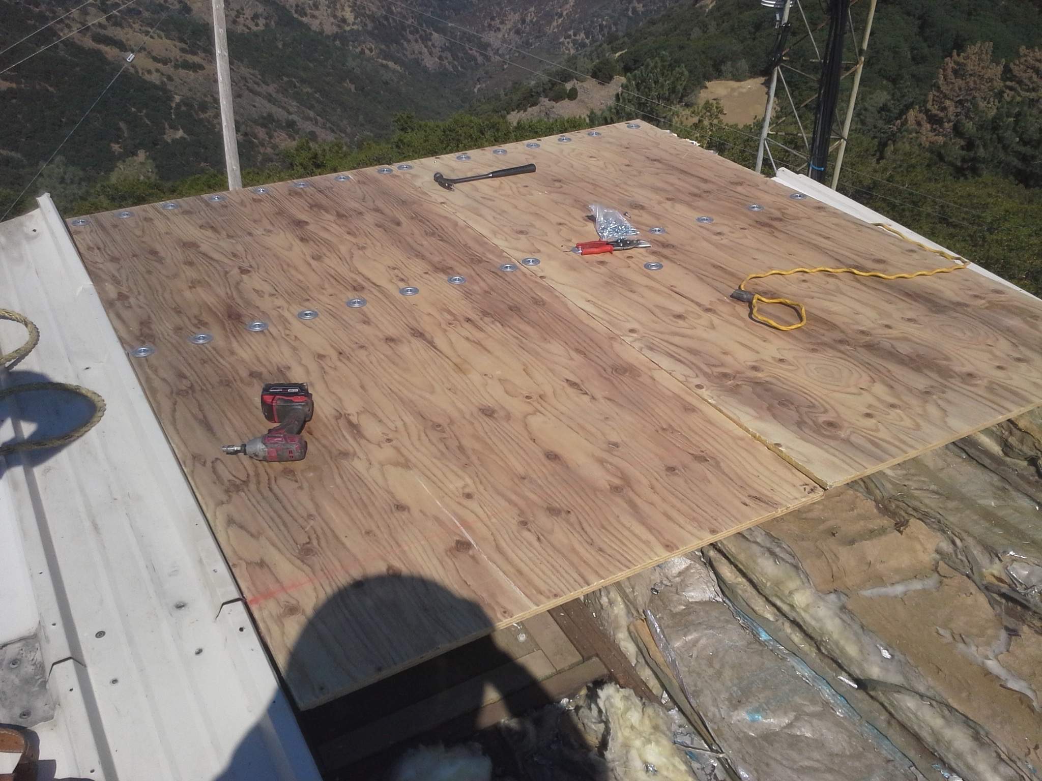 Metal Reroofing for Fire Lookout Tower at Mount Hamilton by Eastman Roofing & Waterproofing Inc.