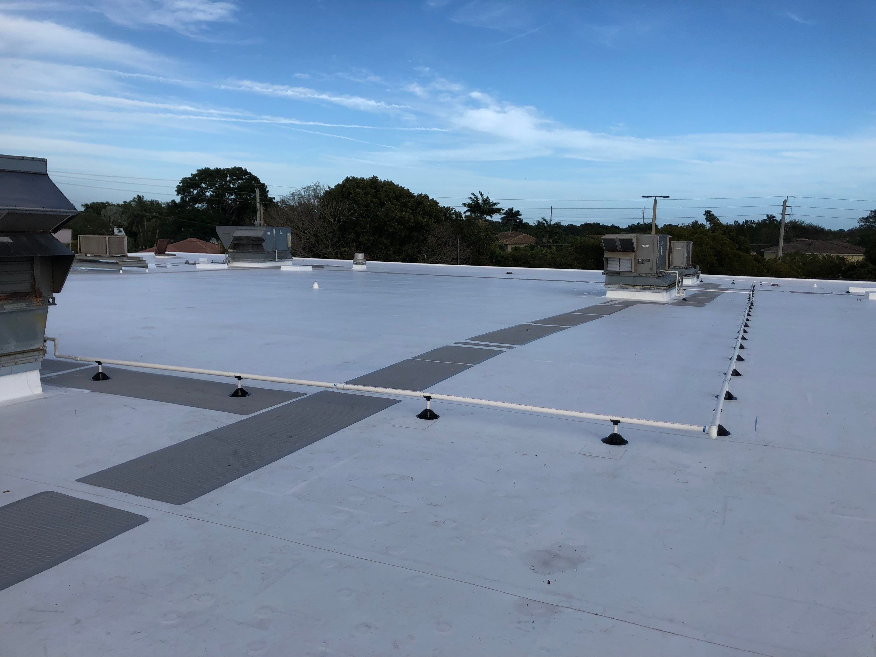Commercial Re-Roof using GAF TPO by First Due Roofing
