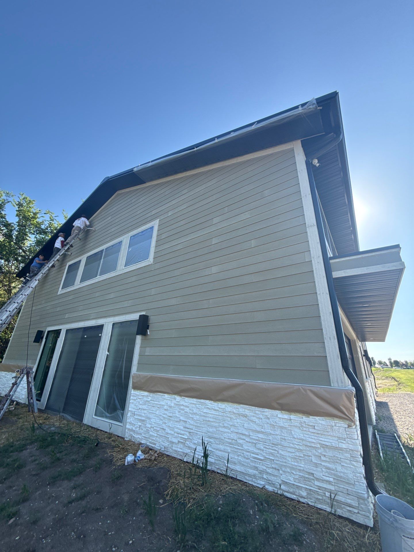 New Build Exterior by Midwest Paint LLC