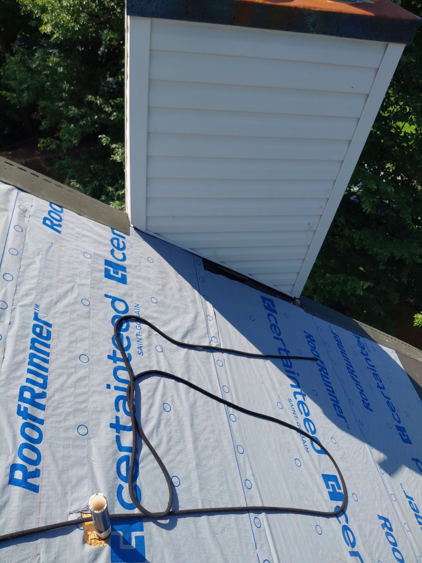 Lorton: Residential Roof with CertainTeed Landmark Pro in Max Def Moire Black by RM Banning, Inc.