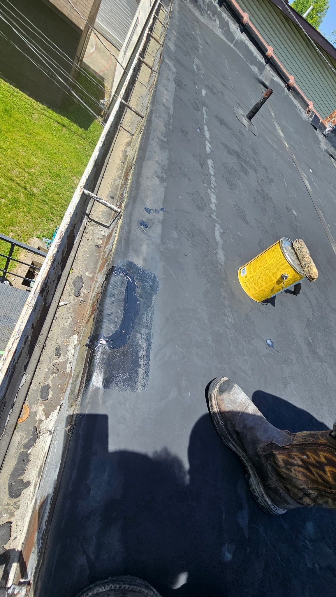 Commercial Roof Repair by KFX Roofing