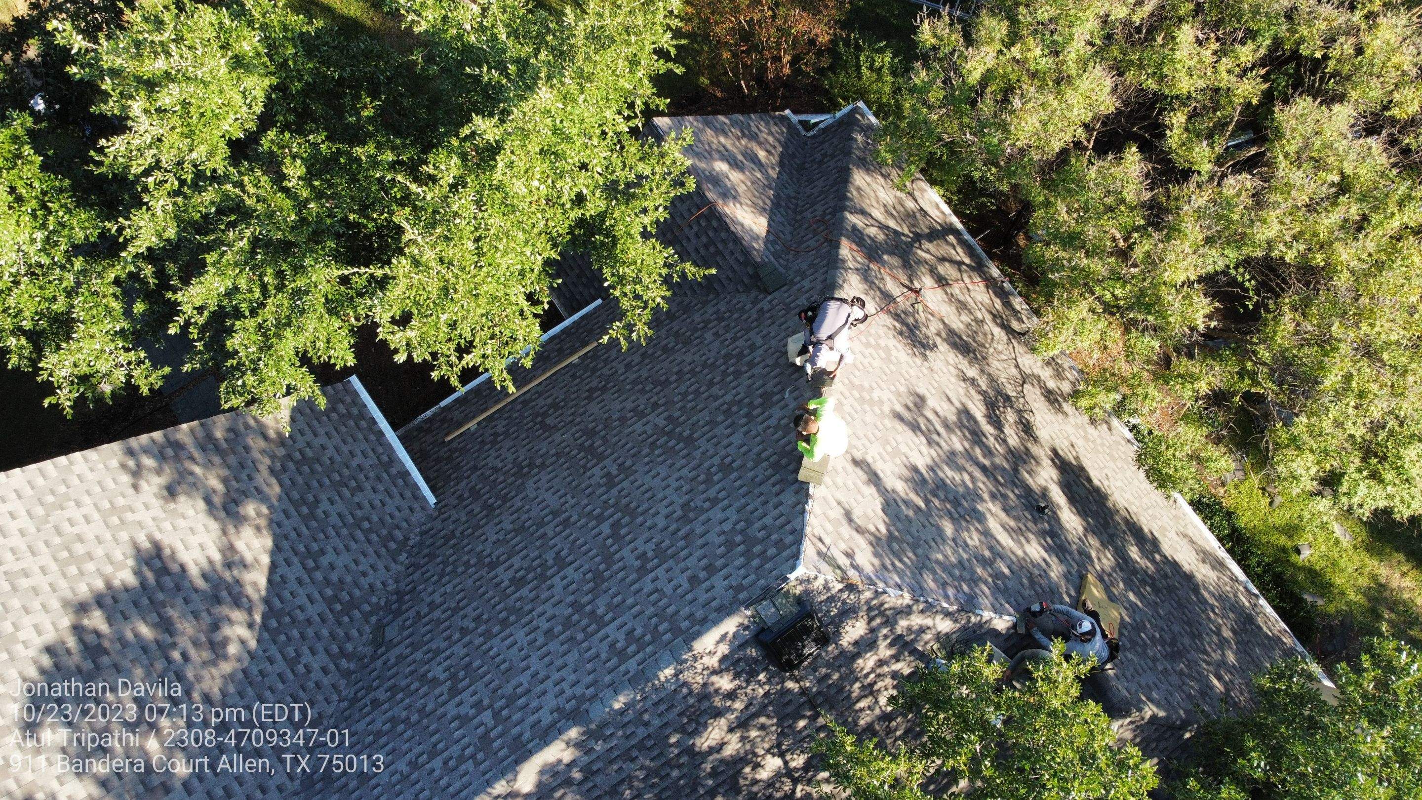 Project in Allen by Zeus Exteriors