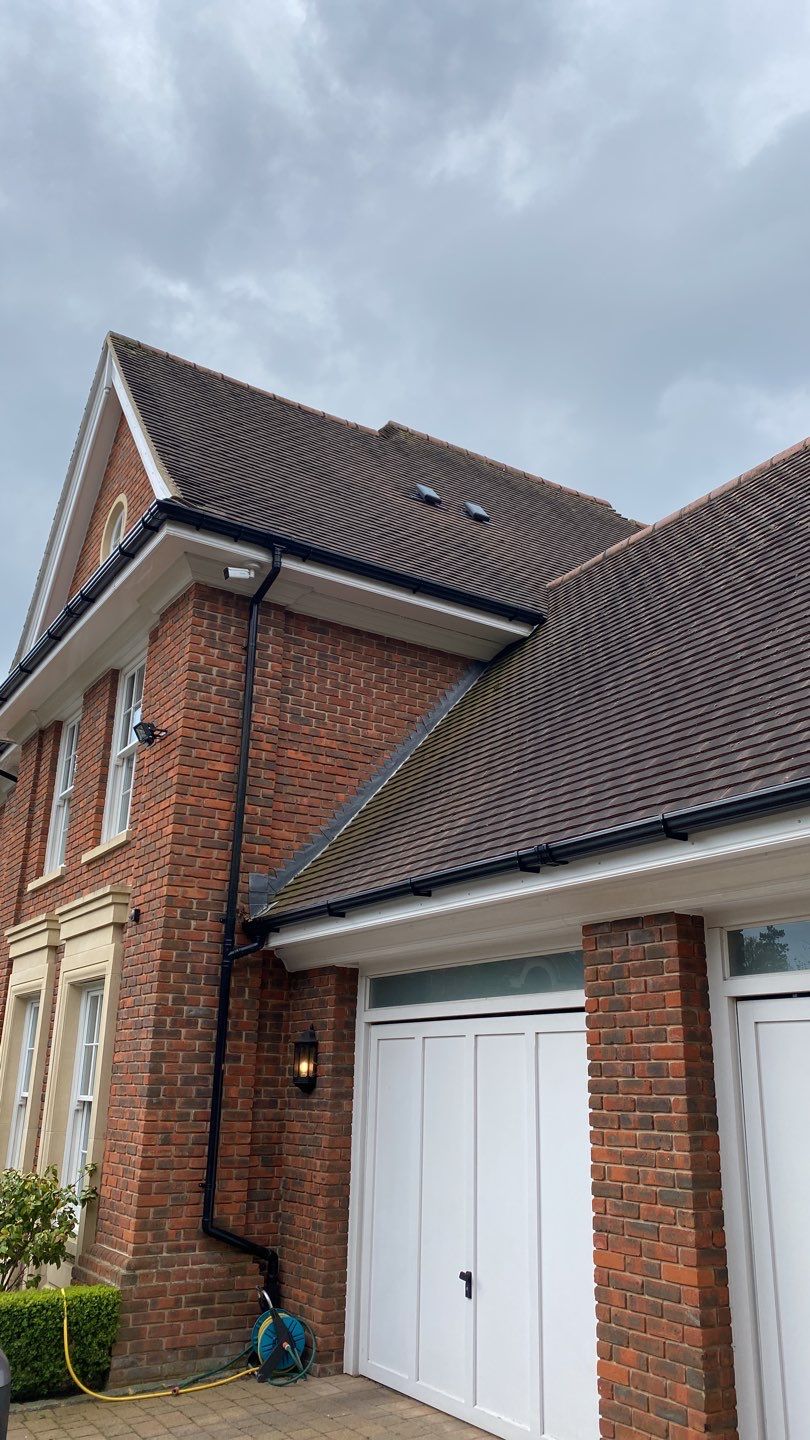 Roof Clean using Honda 15lpm Low Pressure Washing Machine by Ges Exterior Cleaning ltd